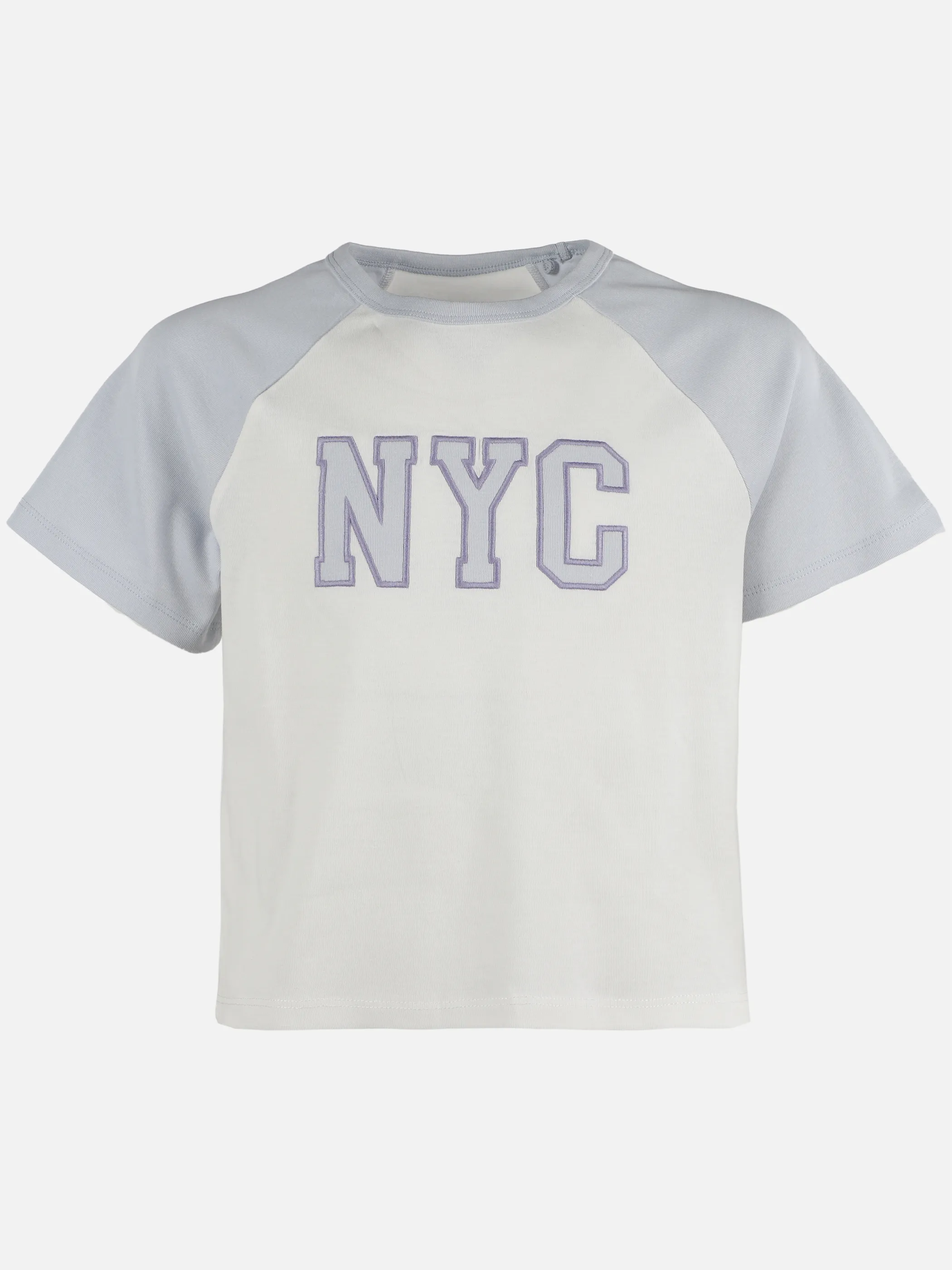 One Way JM T-Shirt NYC in ecru Weiß 910070 ECRU 1