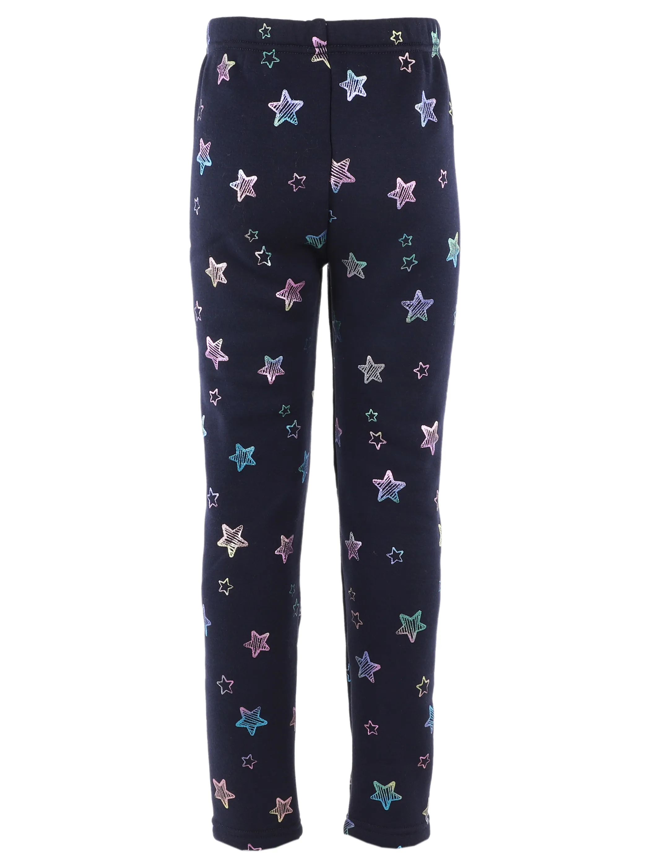 One Way KM Thermo-Leggings mit Stern AOP in blau Blau 929982 PEACOAT 2