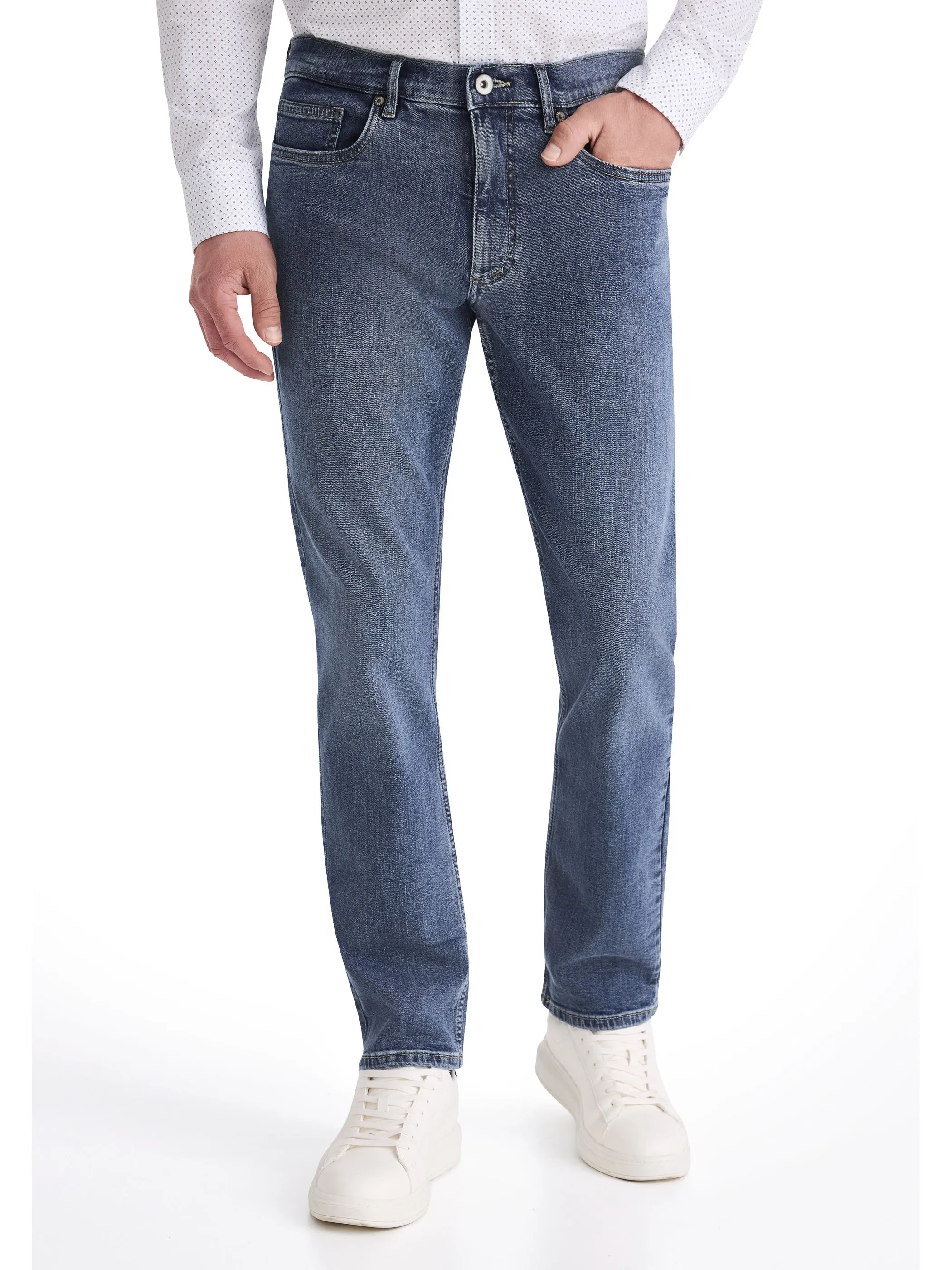 Stooker HAKA 51900200007963 He. Hosen lang, Grau 919843 7963 1