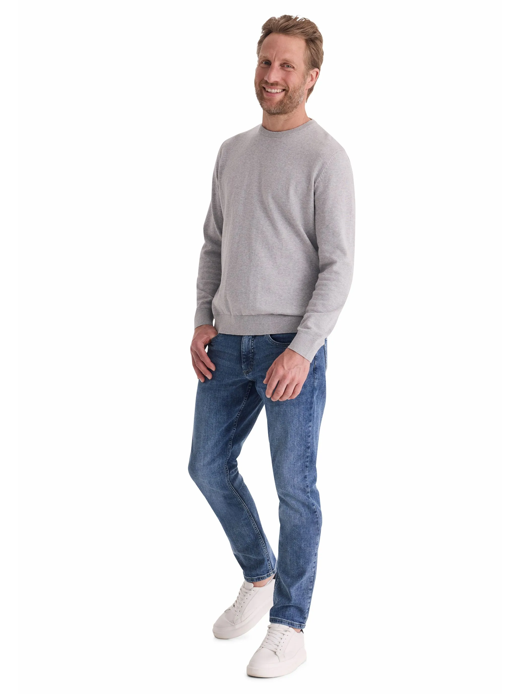 Stooker HAKA 51900200007963 He. Hosen lang, Grau 919843 7963 1