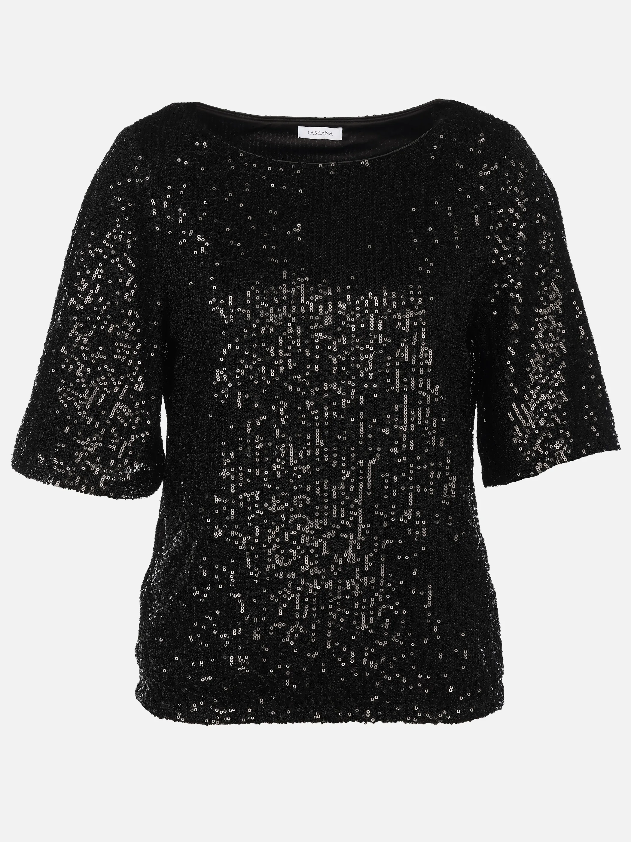 Lascana Fashion Lascana Fashion - Paillettenshirt Schwarz 942585 4688 1