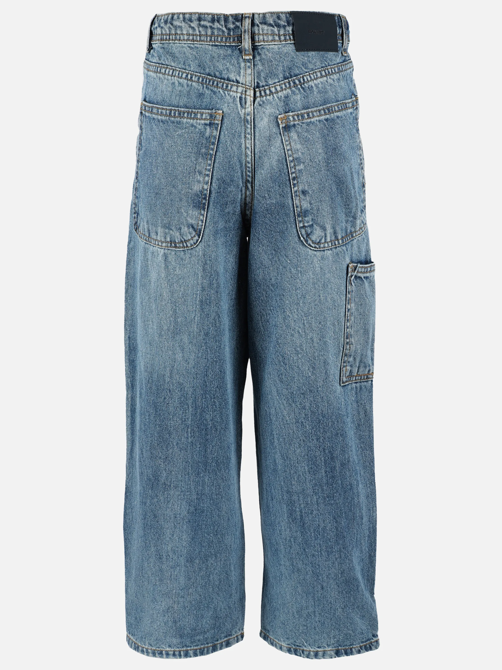 One Way KJ Jeans, washed worker denim in blau denim Blau 913957 BLAU DENIM 2