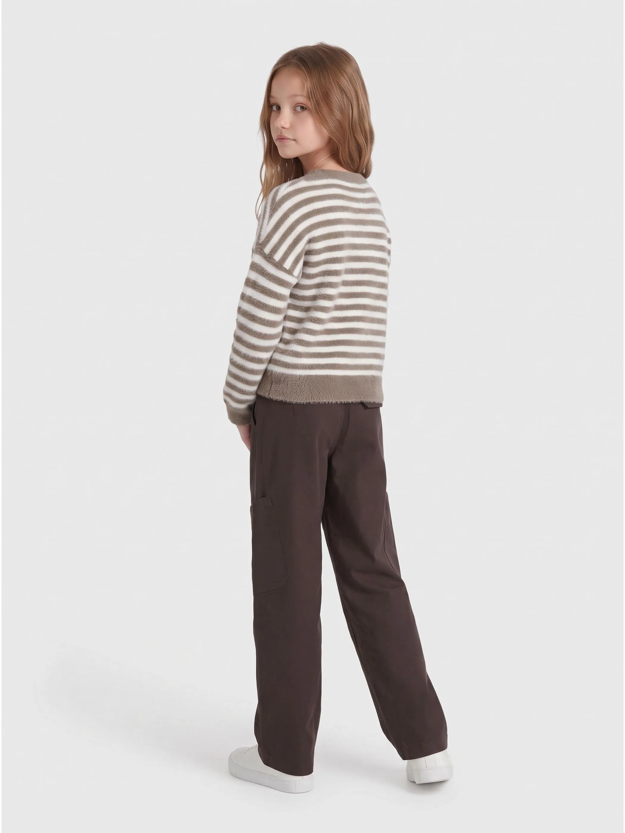 Kids Only 15306452 KOGNEWPIUMO L/S PULLOVER CP KNT Braun 880463 239935001 2