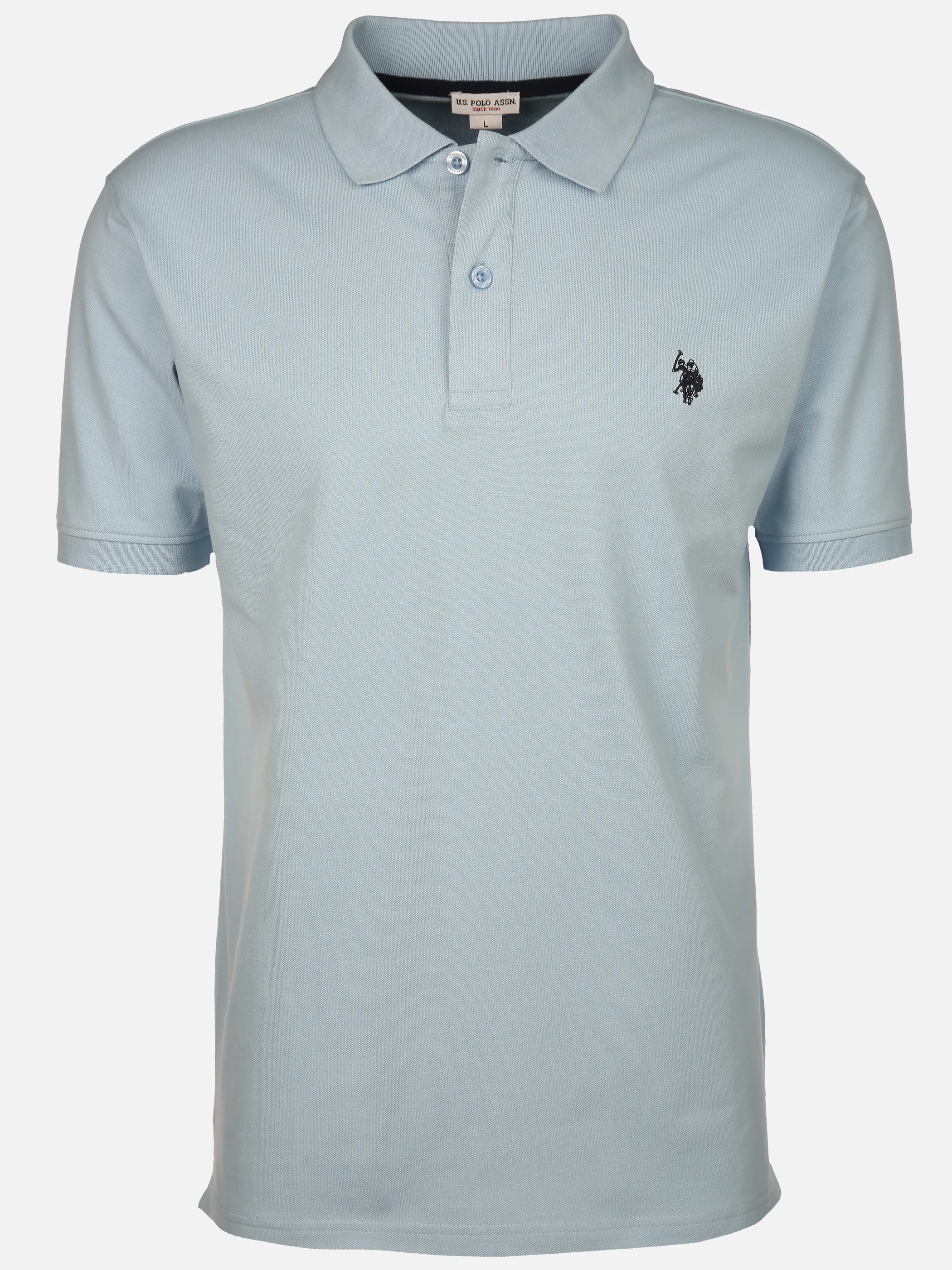 U.S. Polo Assn. He. Poloshirt 1/2 Arm basic Blau 918360 132 BLUE 1