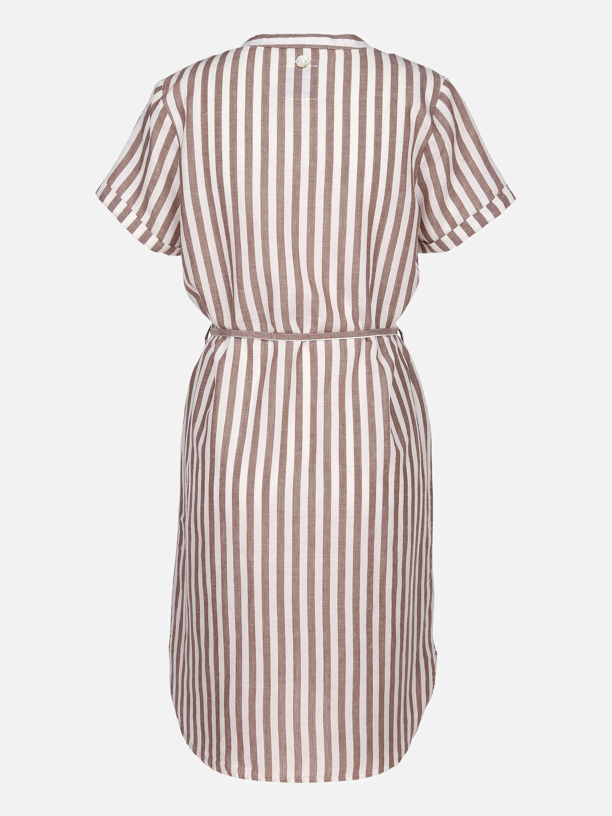 Lisa Tossa Da-Leinenkleid in Streifendesi Braun 852713 TABAK STRE 2