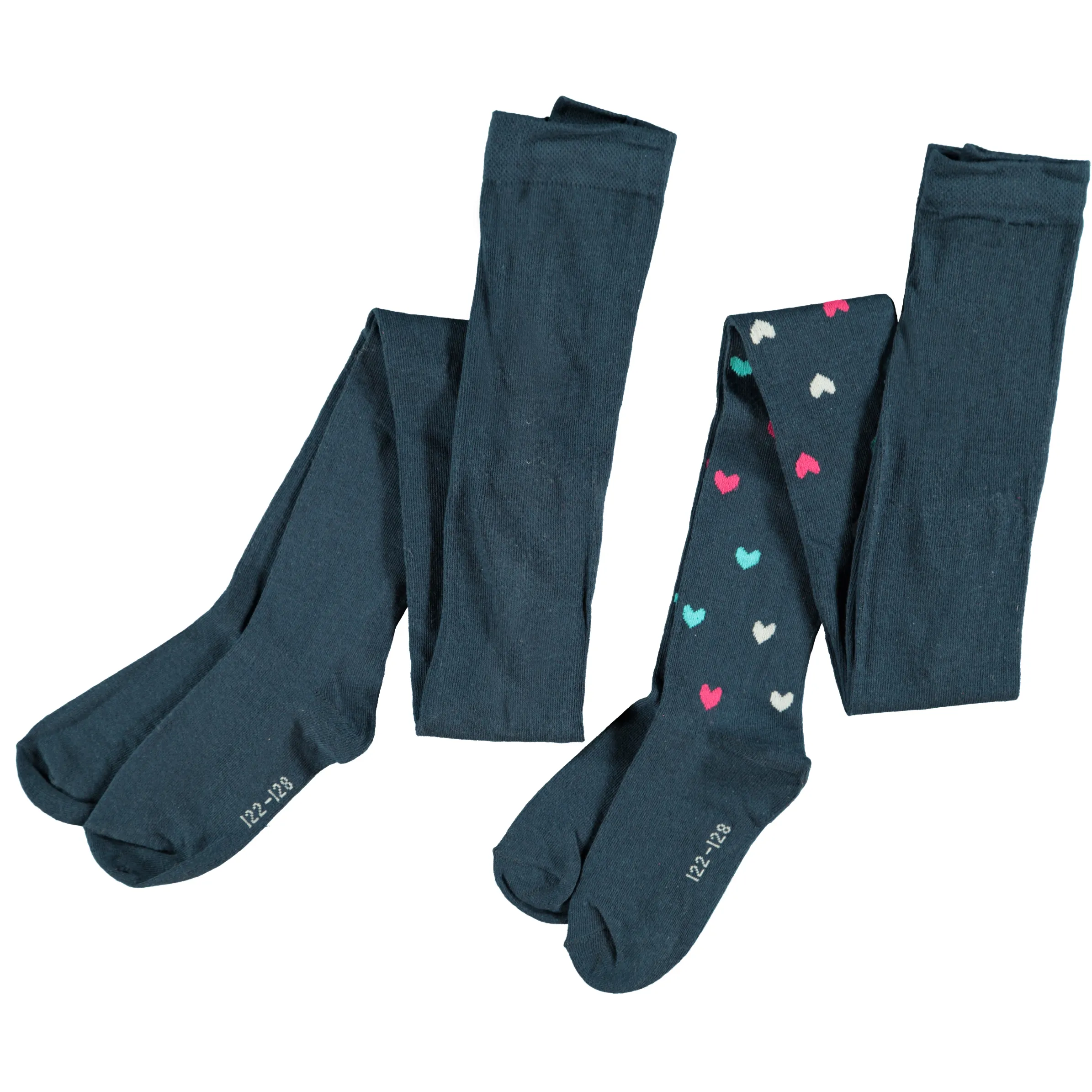 Stop + Go Kinderstumpfhosen 2er pack Blau 796361 15089 1