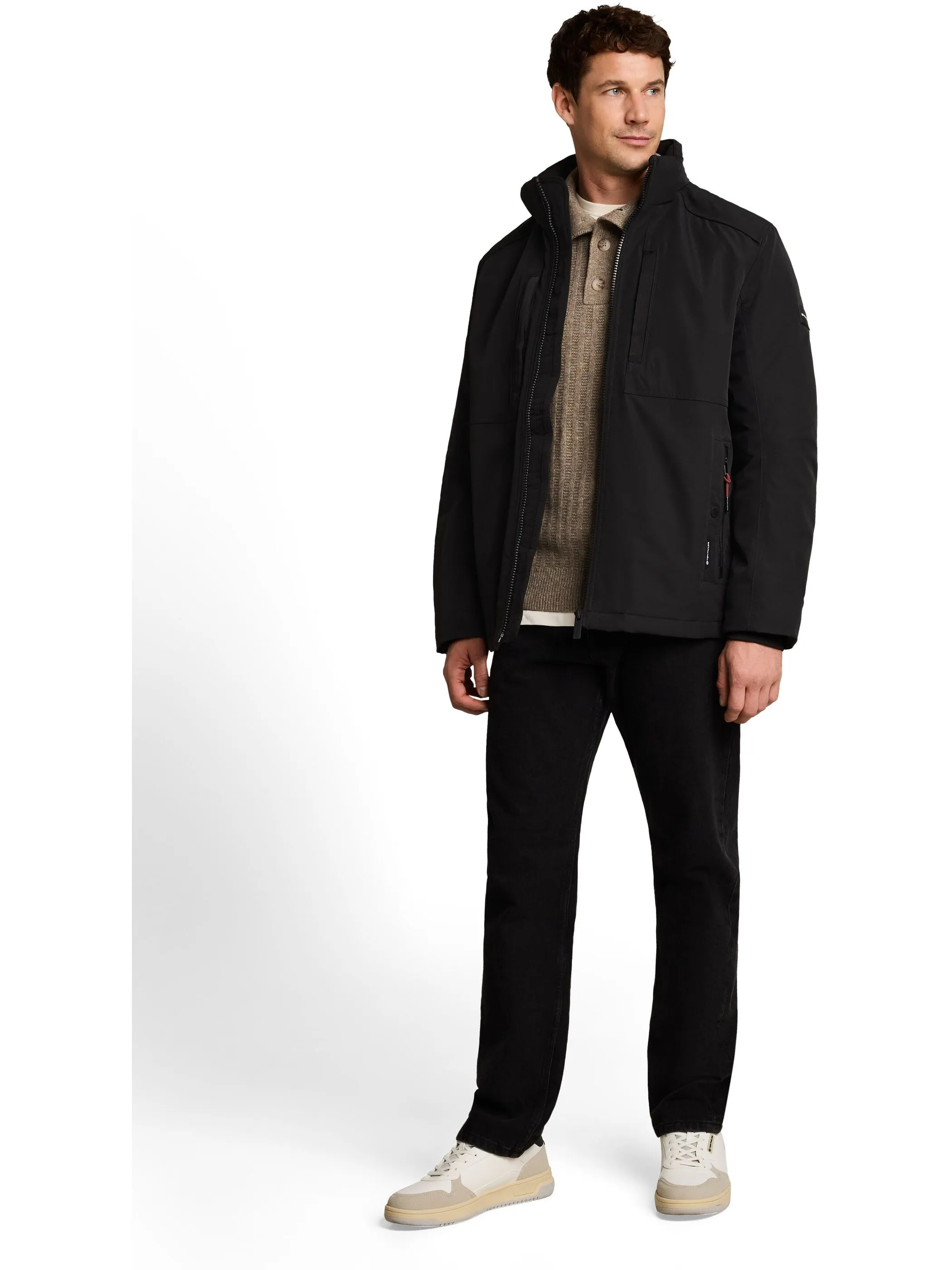 Tom Tailor 1051114 padded jacket with hood Schwarz 934268 29999 4