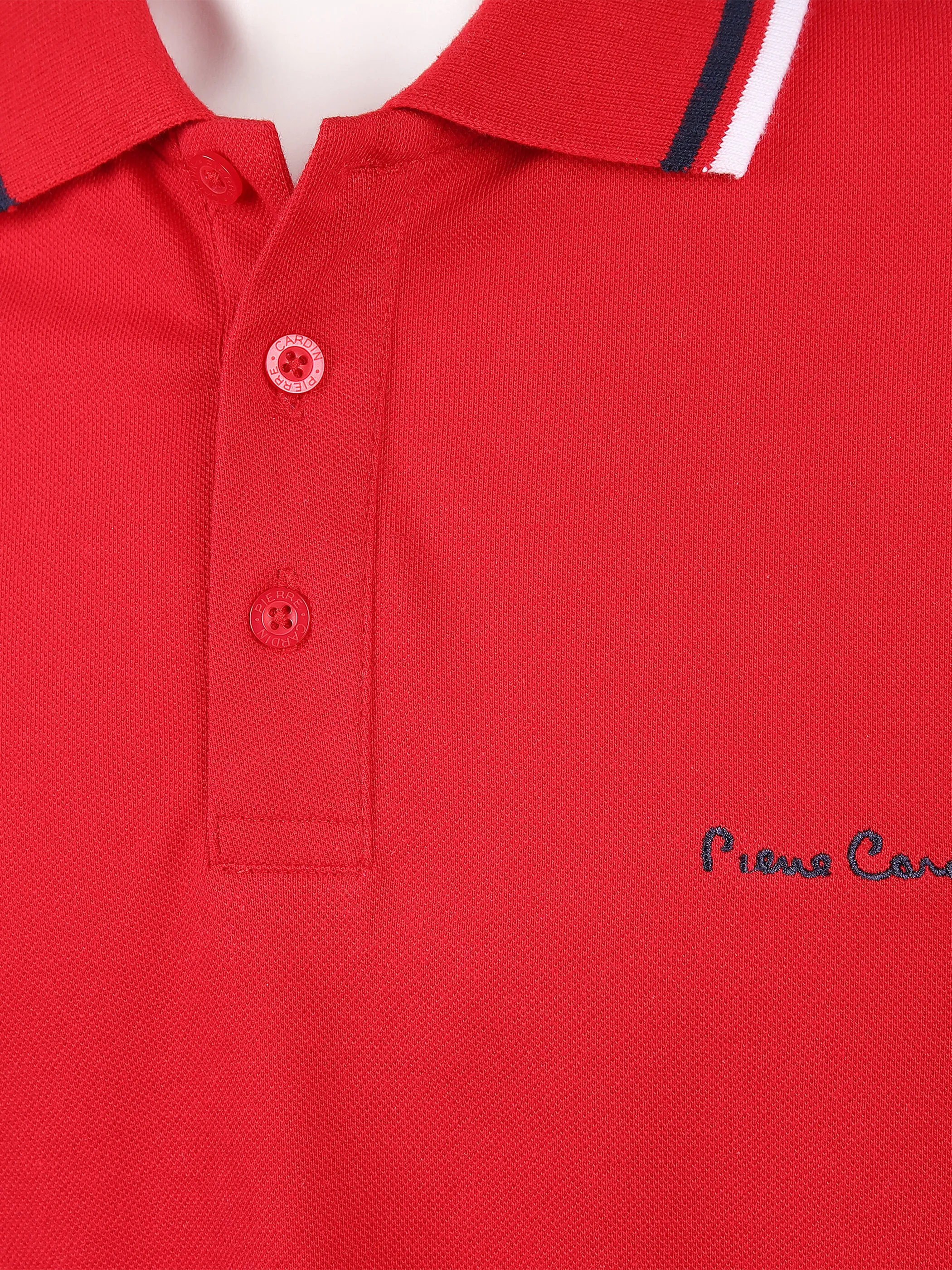 Pierre Cardin He. Poloshirt 1/2 Arm Pierre C Rot 810846 RED 3 Pierre Cardin He. Poloshirt 1/2 Arm Pierre C Rot 810846 RED 3