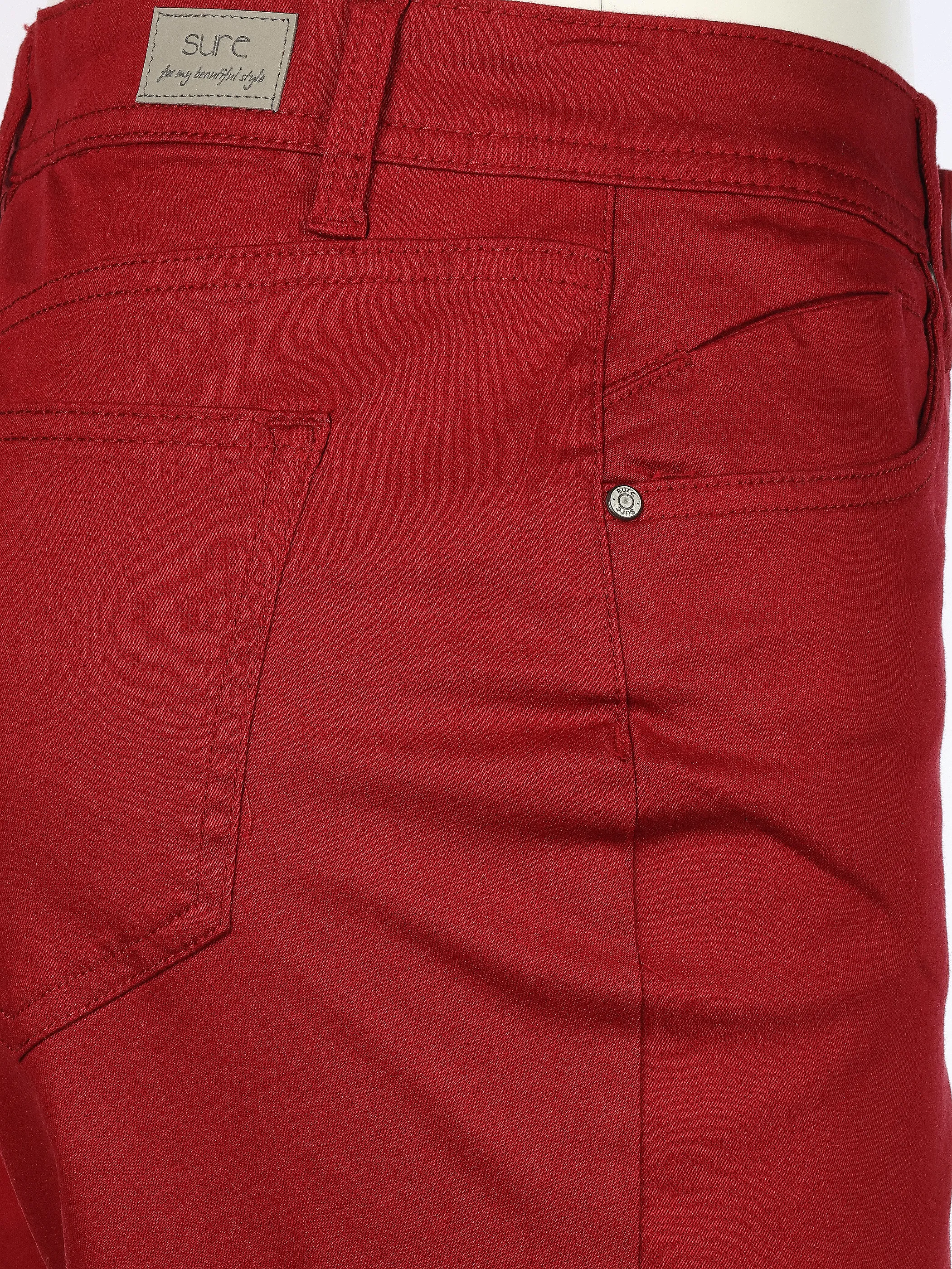 Sure Da-Bermuda slimfit Rot 926000 RHUBARB 4