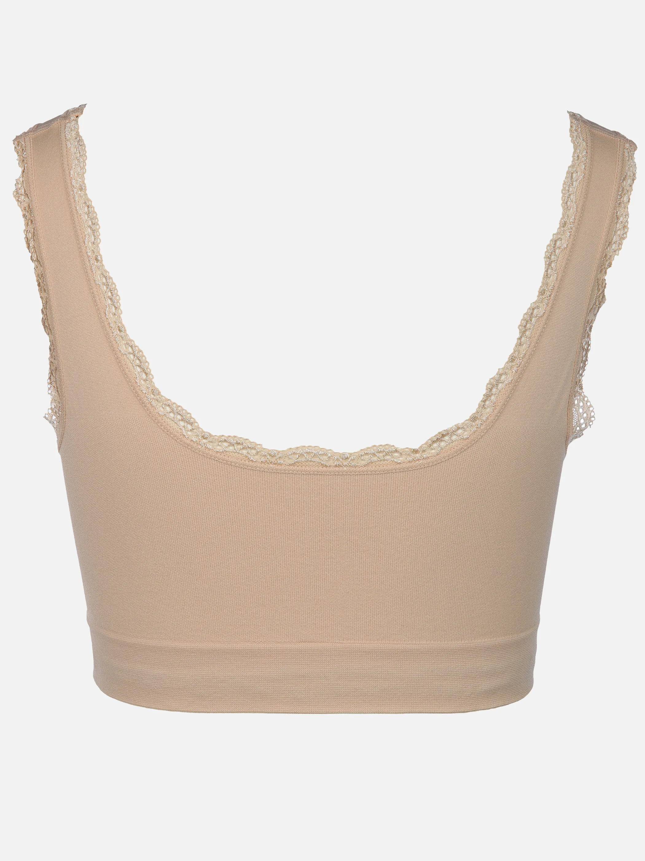 Sure Da. Bustier Seamless mit Spitze Beige 905034 BEIGE 2