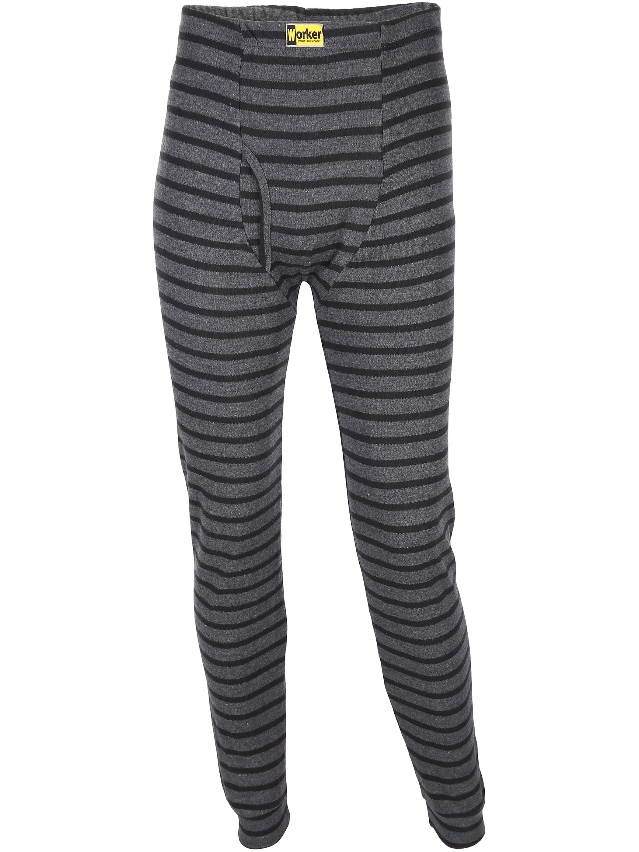 Worker He-Unterhose lang mit Eingriff Grau 683628 ANTHRA/GER 1