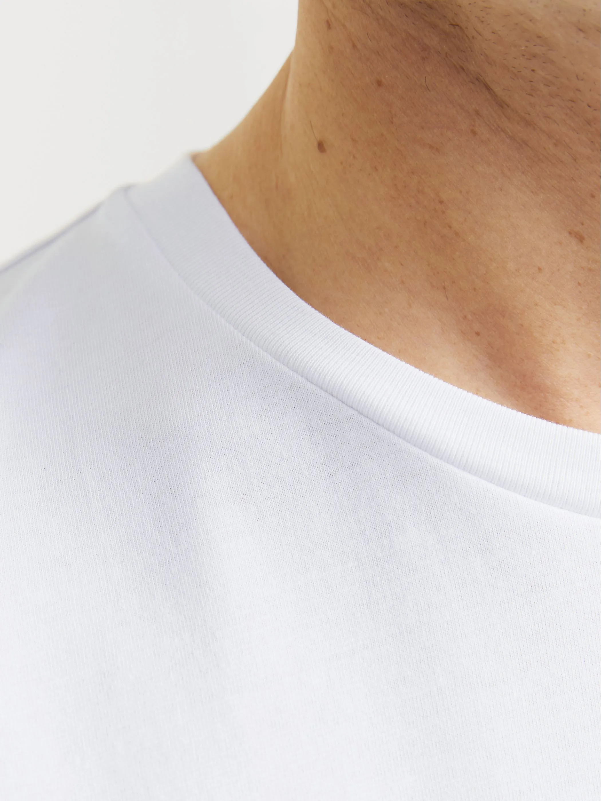 Jack Jones 12269335 JJTEX TEE SS CREW NEC Weiß 904459 178074 5