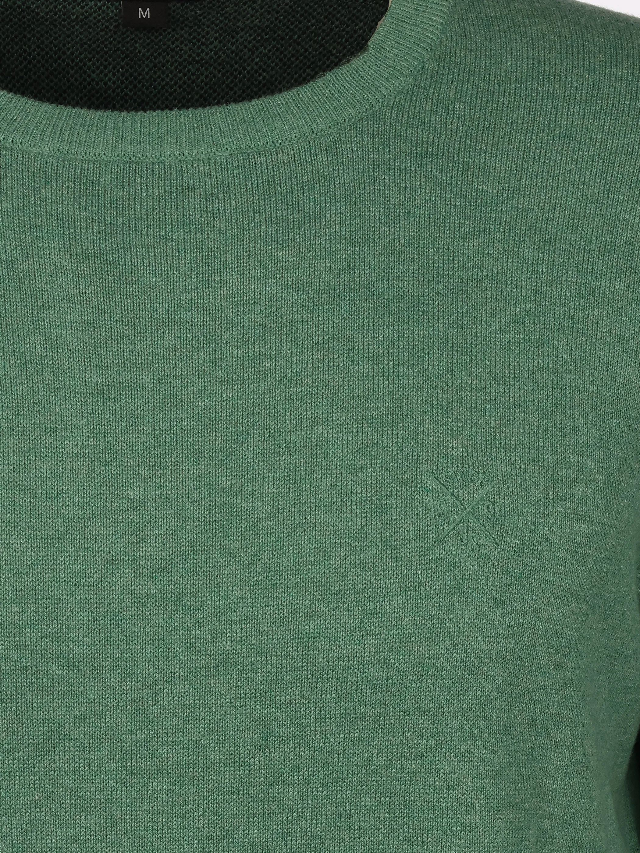 Jim Spencer He. Pullover uni seasonal RH Grün 918643 MINT MEL 3