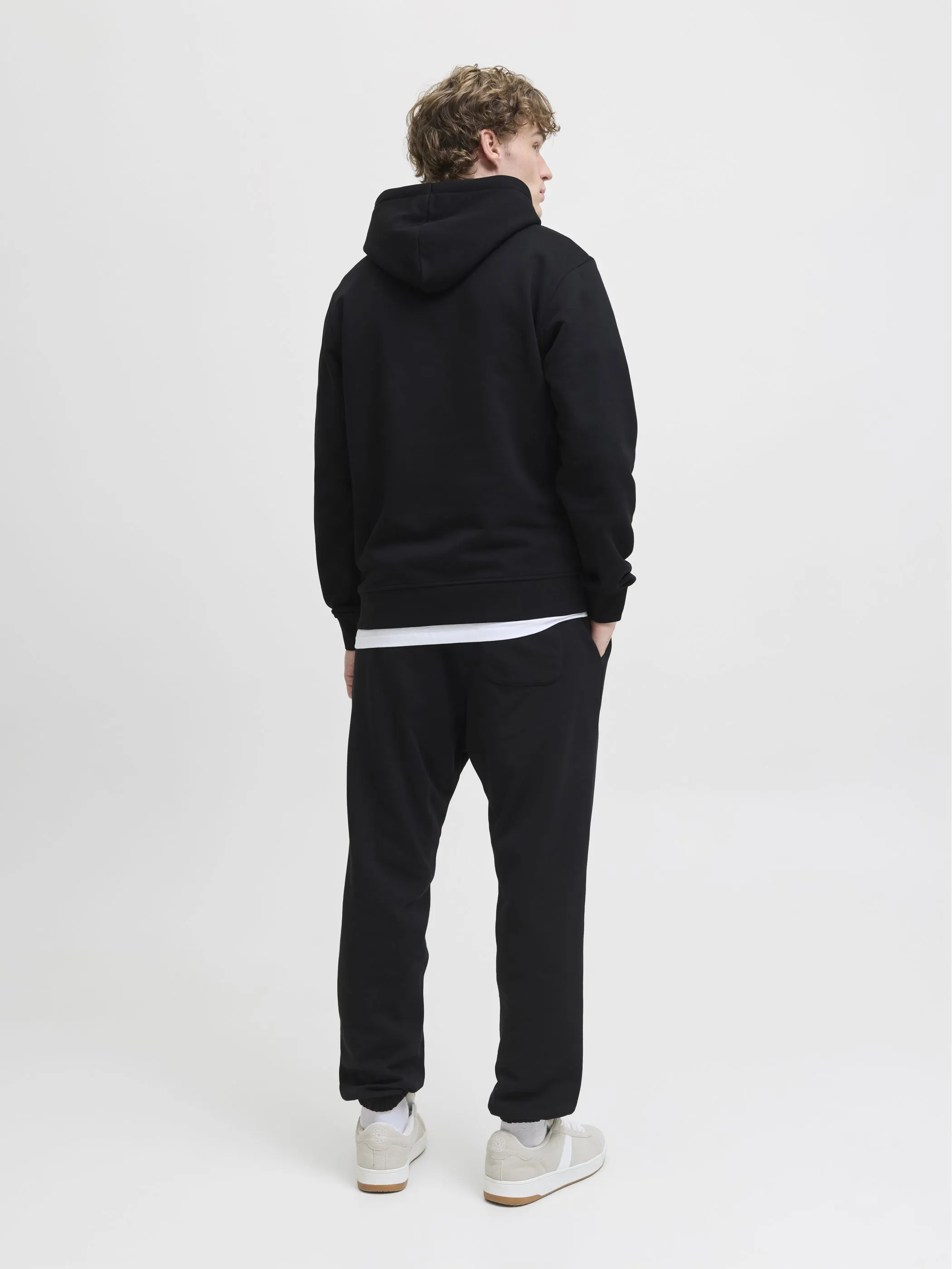 Jack Jones 12278943 JPSTKANE SOHO SWEAT P Schwarz 912313 178012 5