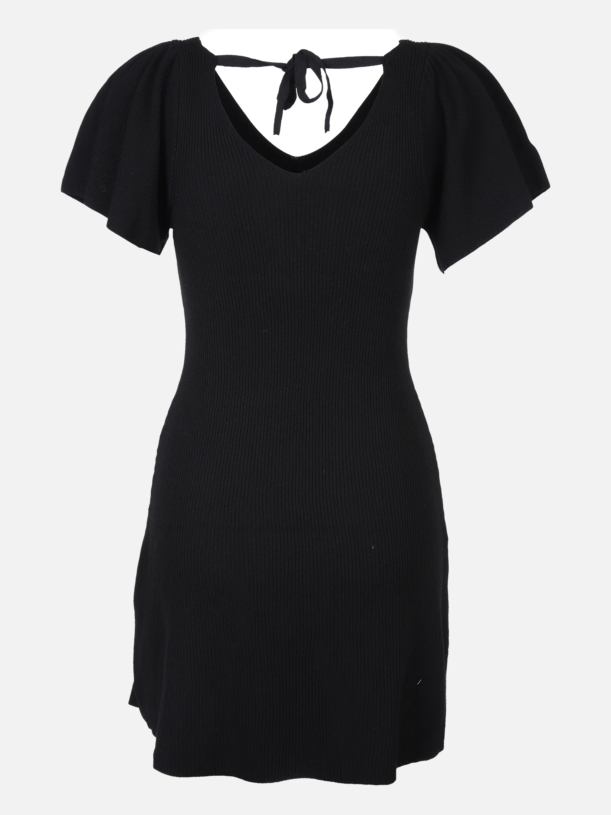 Only 15268705 ONLLEELO S/S V-NECK D Schwarz 863537 177911 2