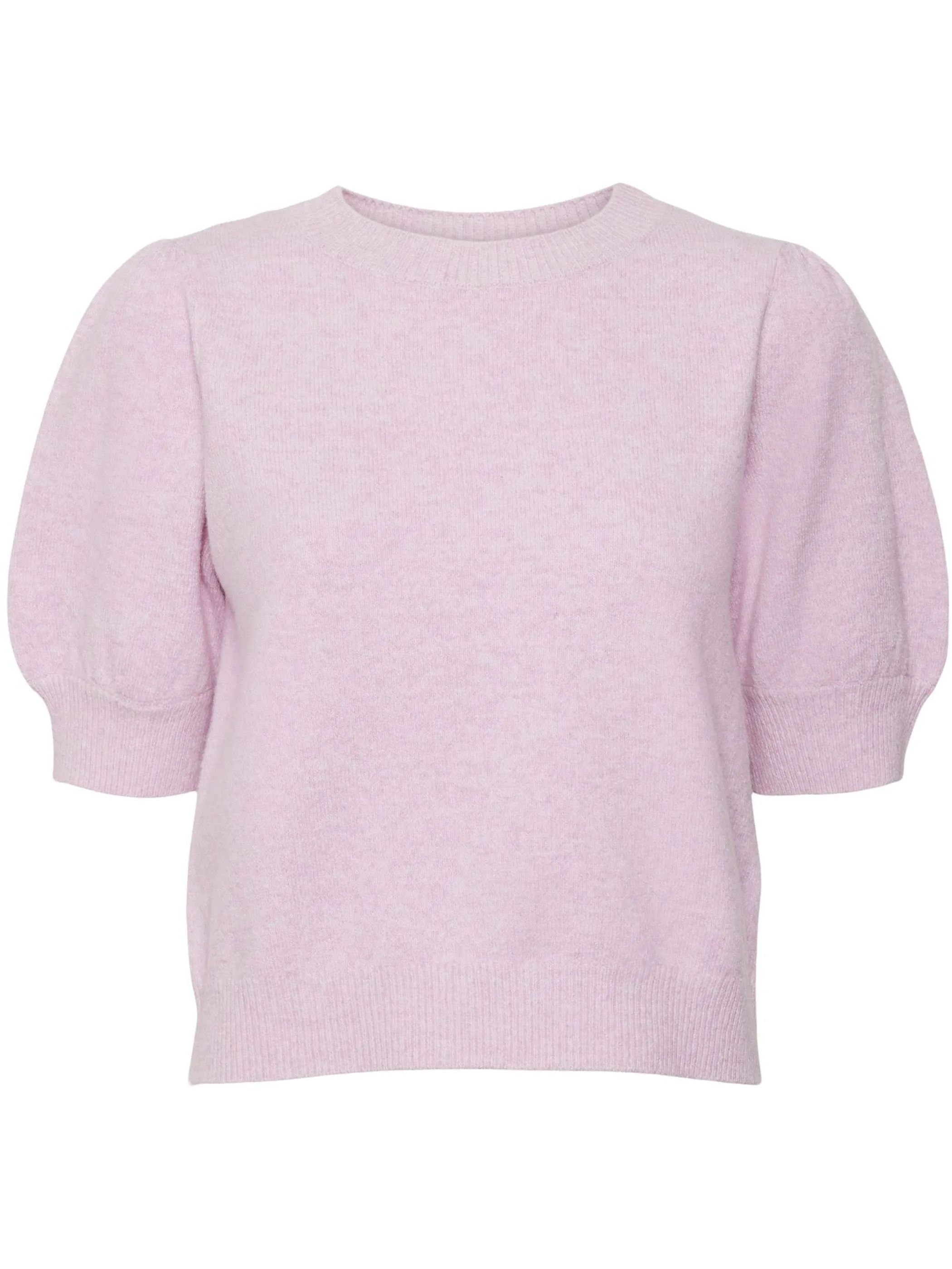 Vero Moda 10278313 VMDOFFY 2/4 O-NECK PU Lila 888449 262715001 1