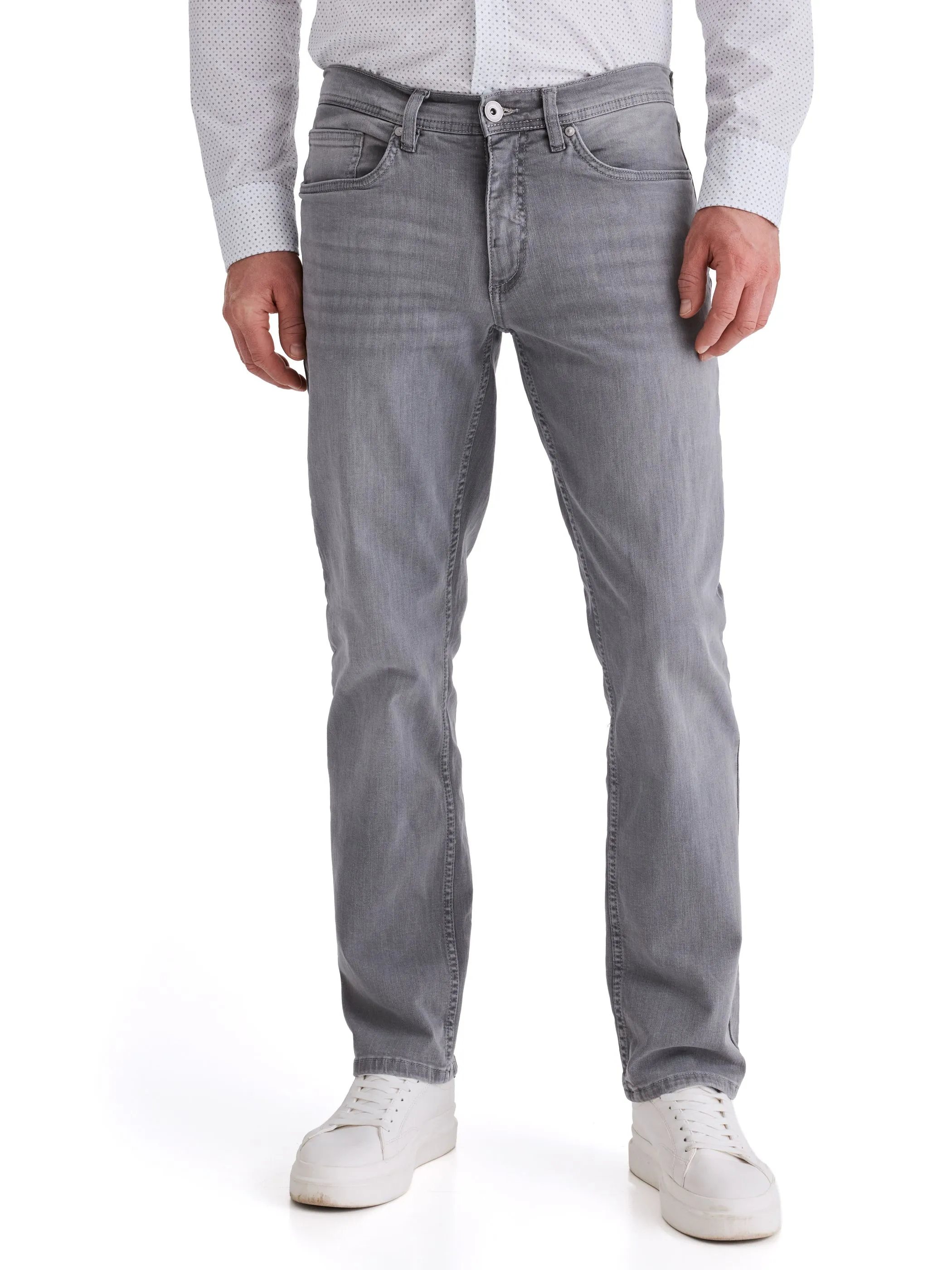 Stooker HAKA 51900360007020 He. Hosen lang, Grau 880937 7020 1