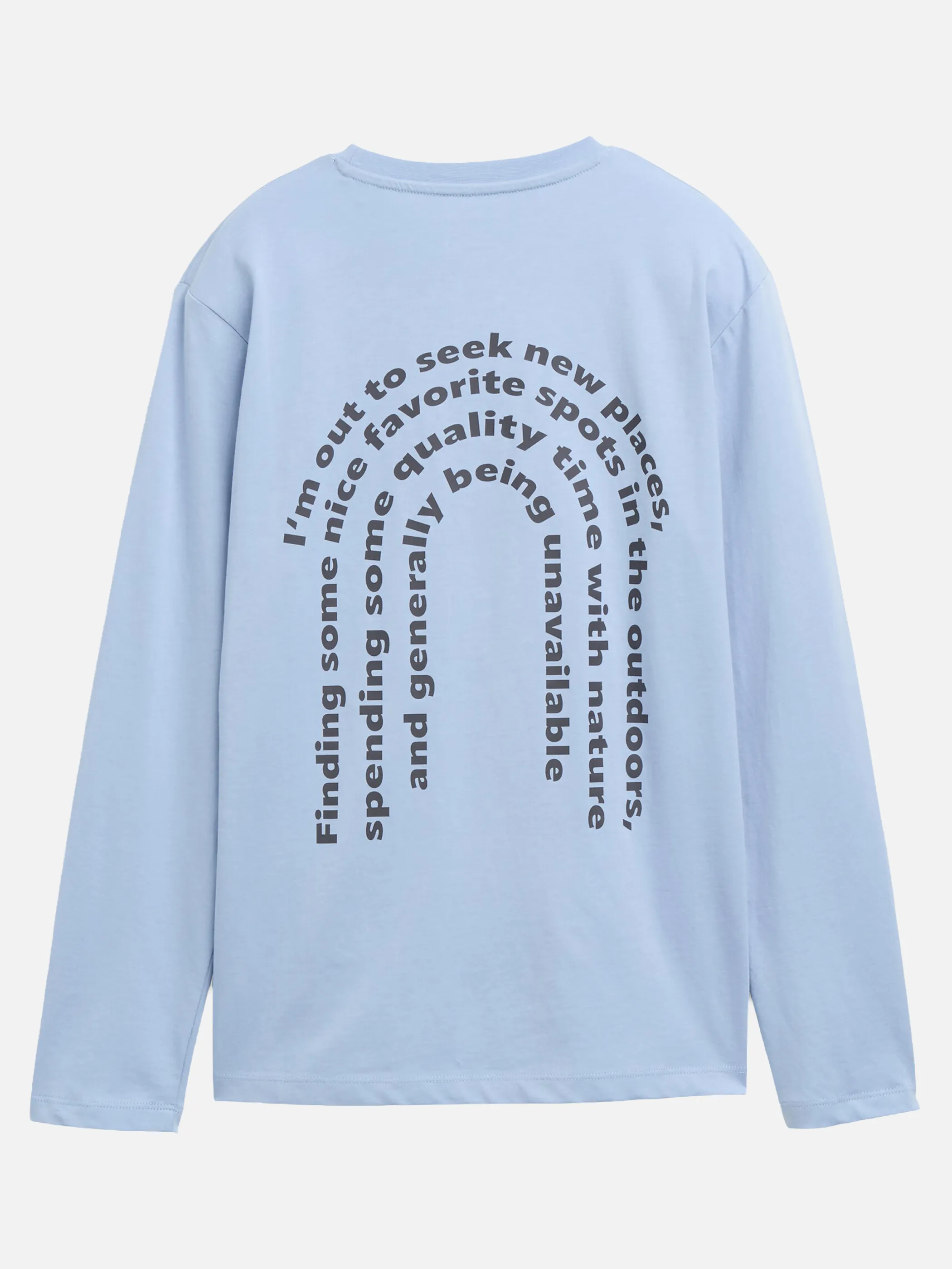 Tom Tailor 1052394 printed longsleeve Blau 934504 26320 2