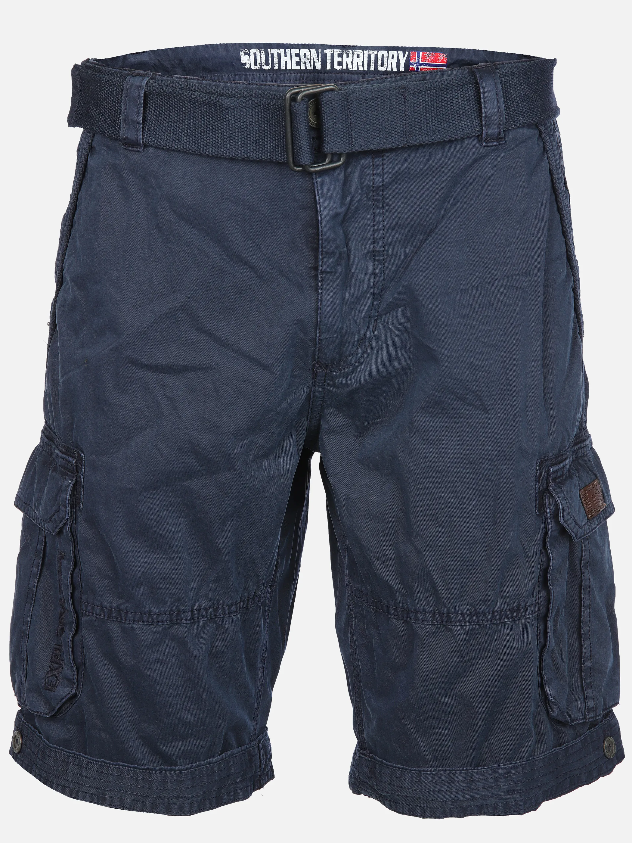 Southern Territory He. Cargoshort washer Blau 906580 NAVY 1