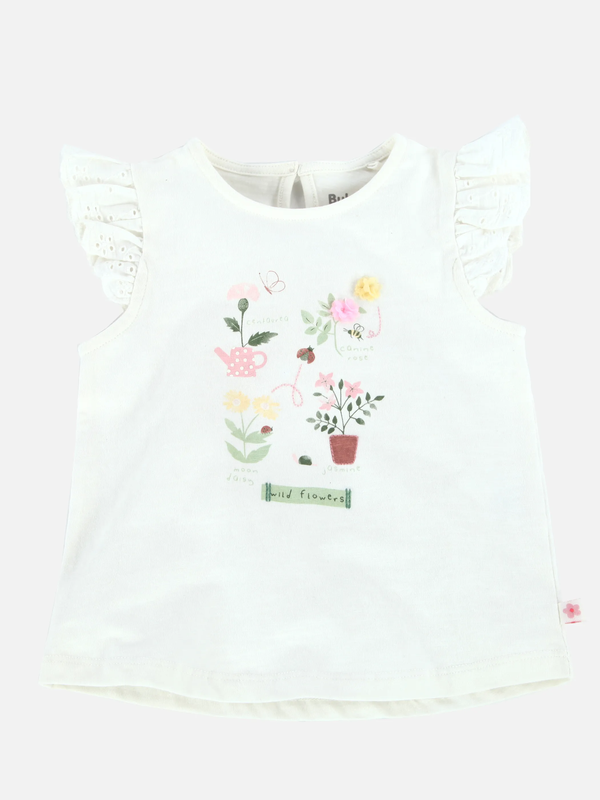 Bubble Gum BM T-Shirt mit Blumen print in weiß Weiß 908680 WEIß 1 Bubble Gum BM T-Shirt mit Blumen print in weiß Weiß 908680 WEIß 1