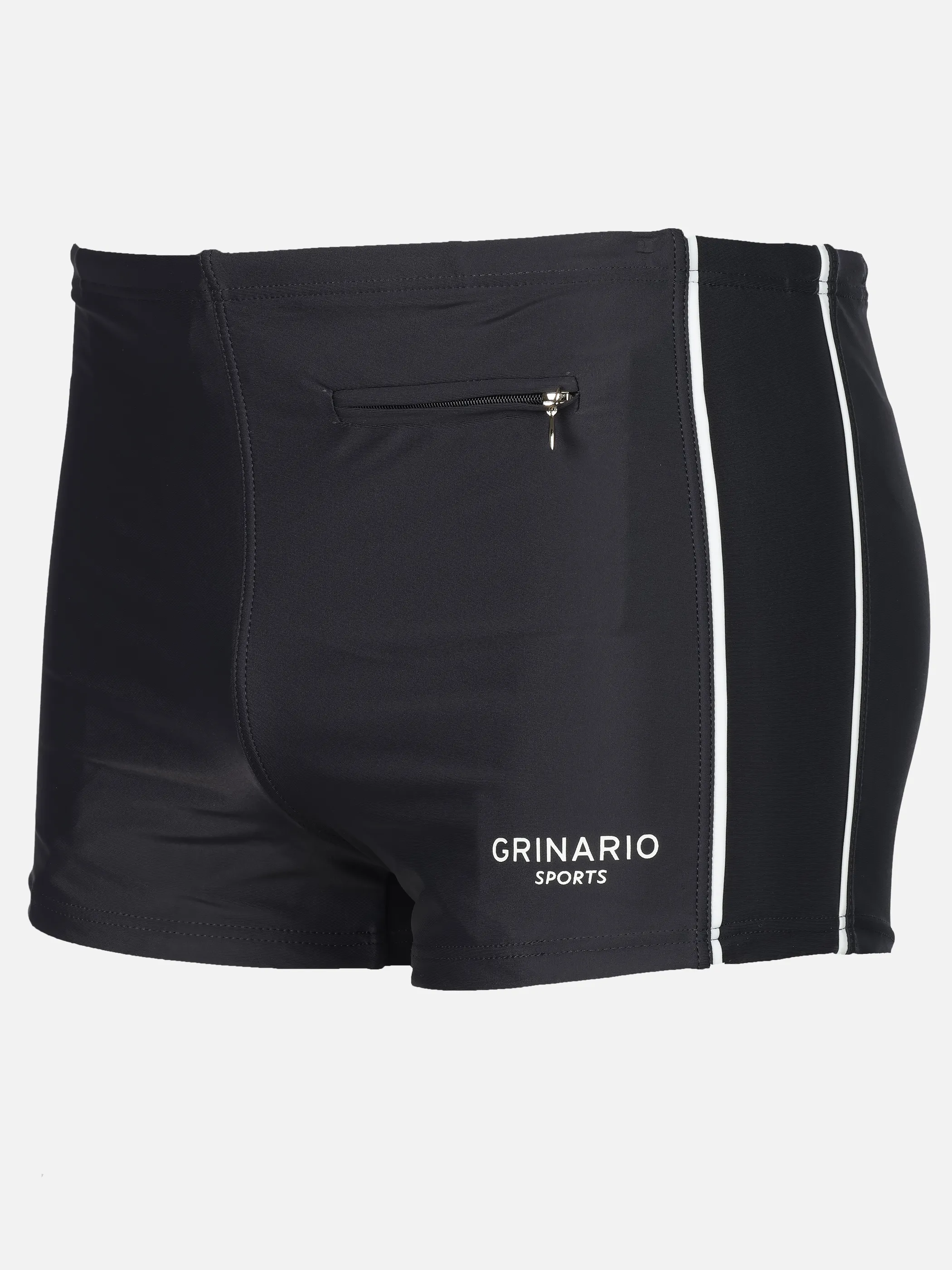 Grinario Sports He-Badehose, m. Fronttasche Grau 922541 ANTRHA 3