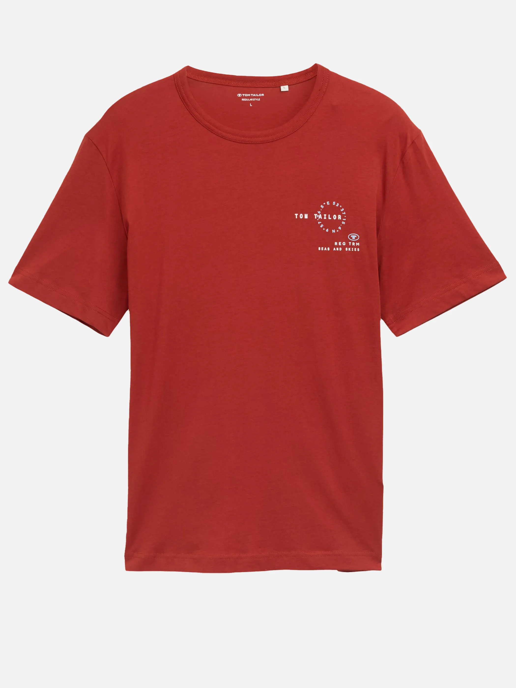 Tom Tailor 1046794 t-shirt with print Rot 910585 14302 1 Tom Tailor 1046794 t-shirt with print Rot 910585 14302 1