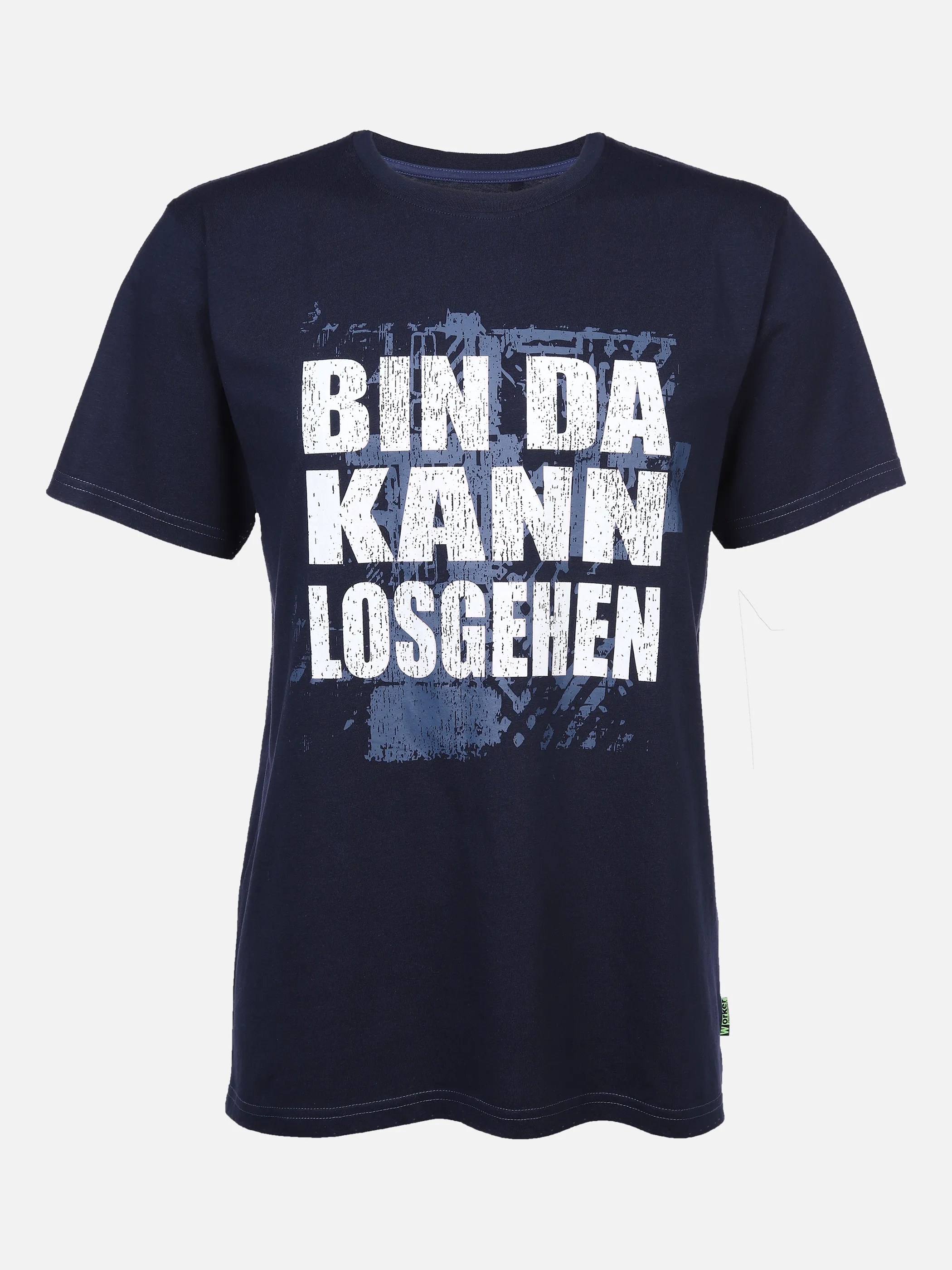 Worker He. T-Shirt 1/2 Arm Sprüche Marine 872418 NAVY 1 Worker He. T-Shirt 1/2 Arm Sprüche Marine 872418 NAVY 1