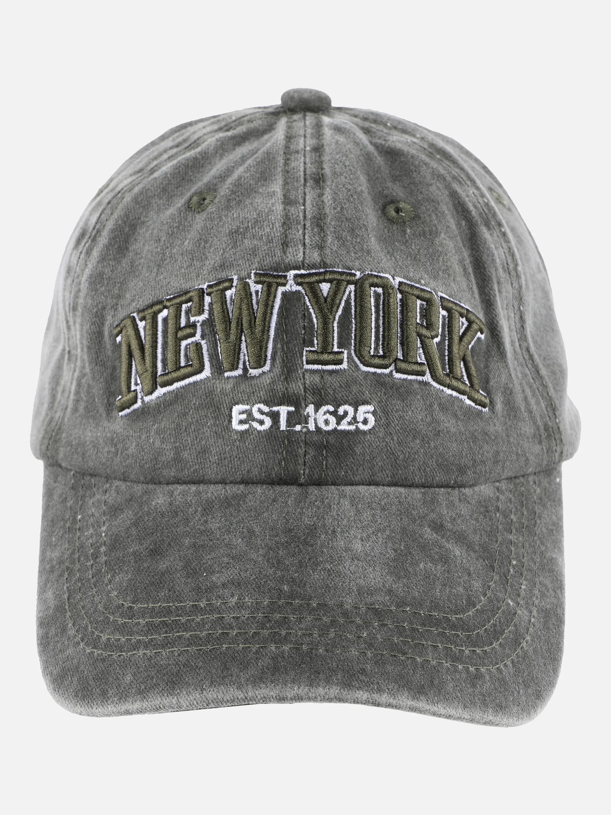 Southern Territory He. Basecap washer Schriftzug Grün 863492 OLIVE 1