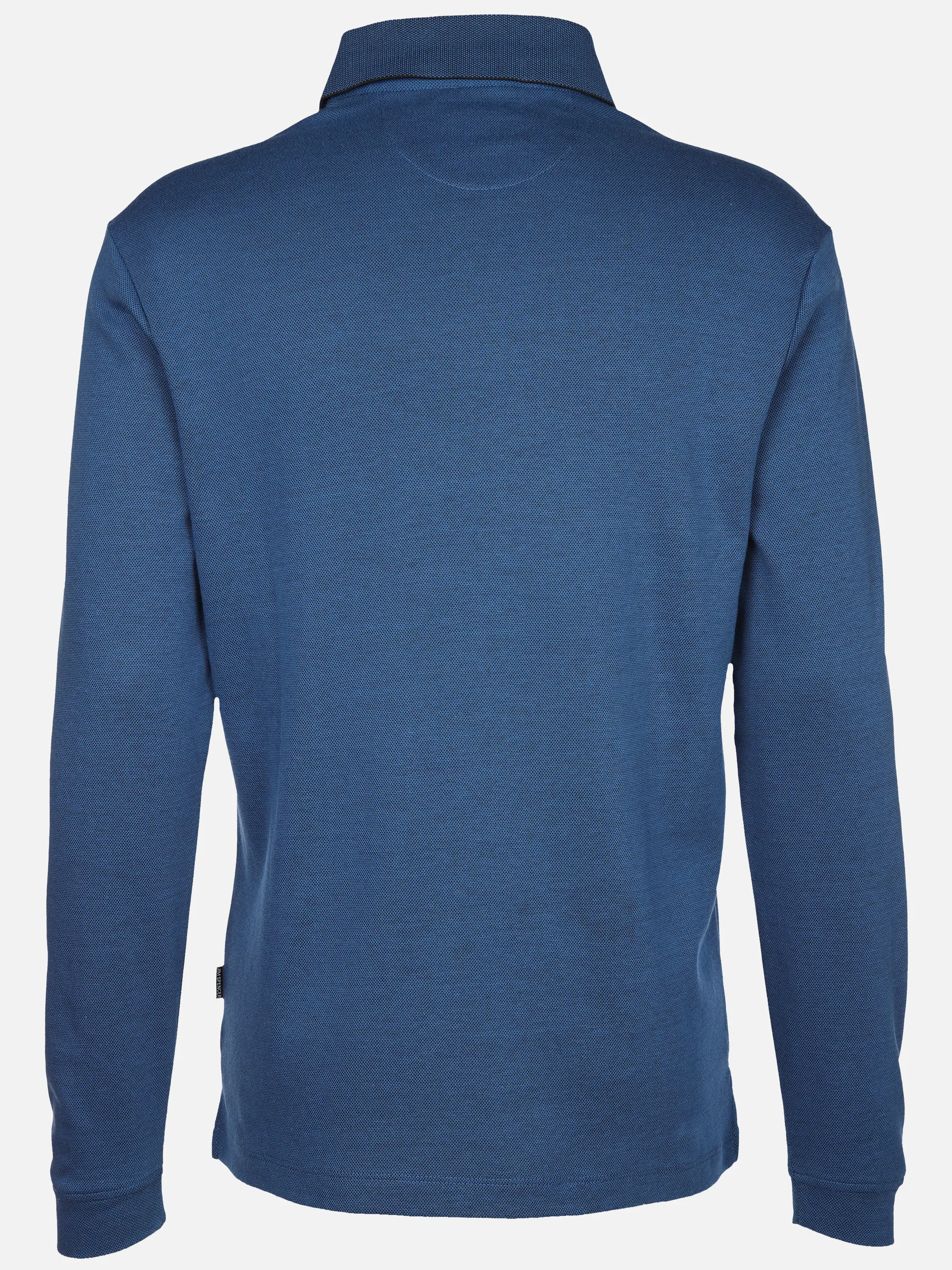 Jim Spencer He. Poloshirt 1/1 Arm Jacquard Türkis 866258 AZUR 2