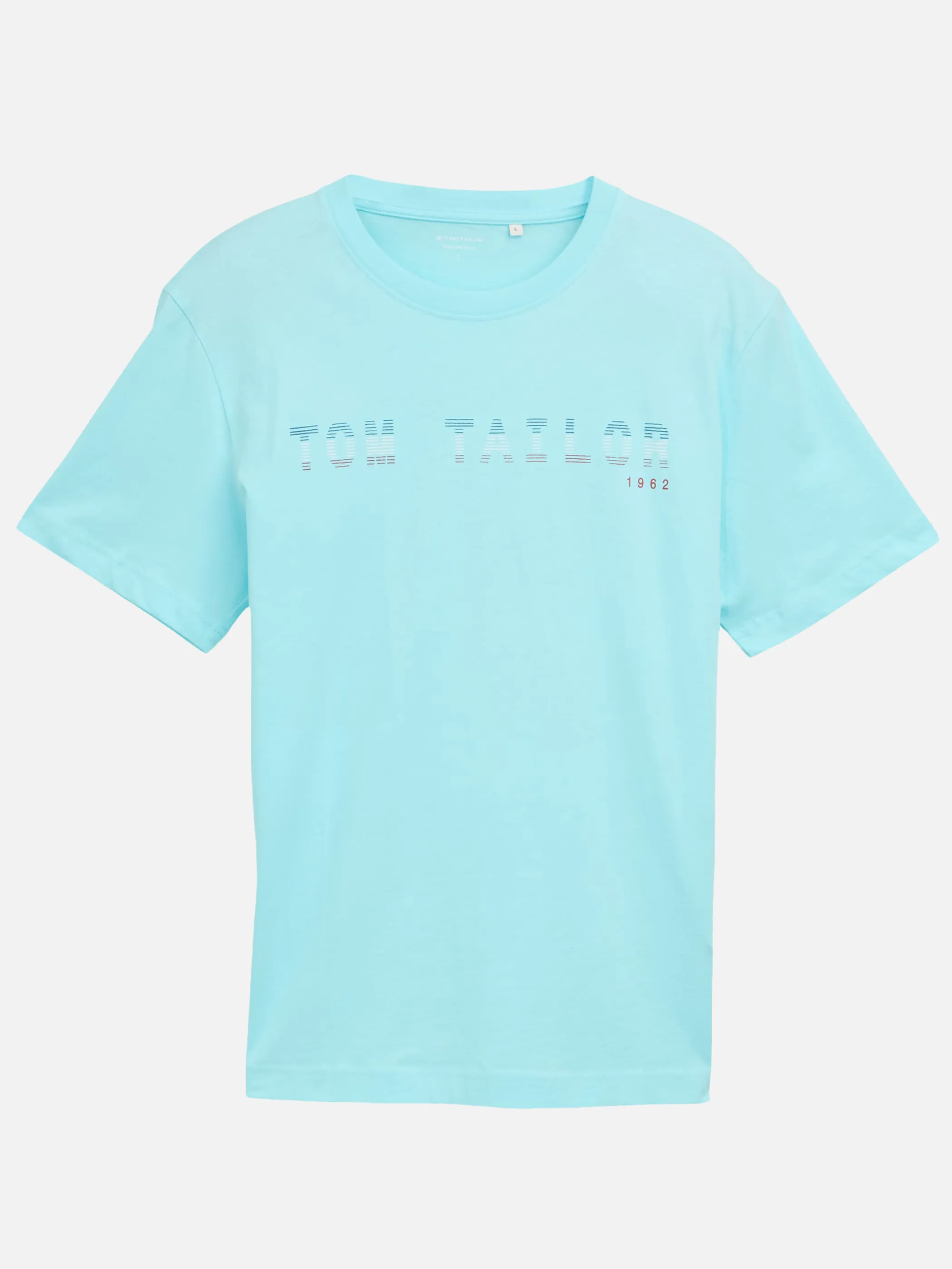 Tom Tailor 1046789 t-shirt with print Türkis 910584 34921 1