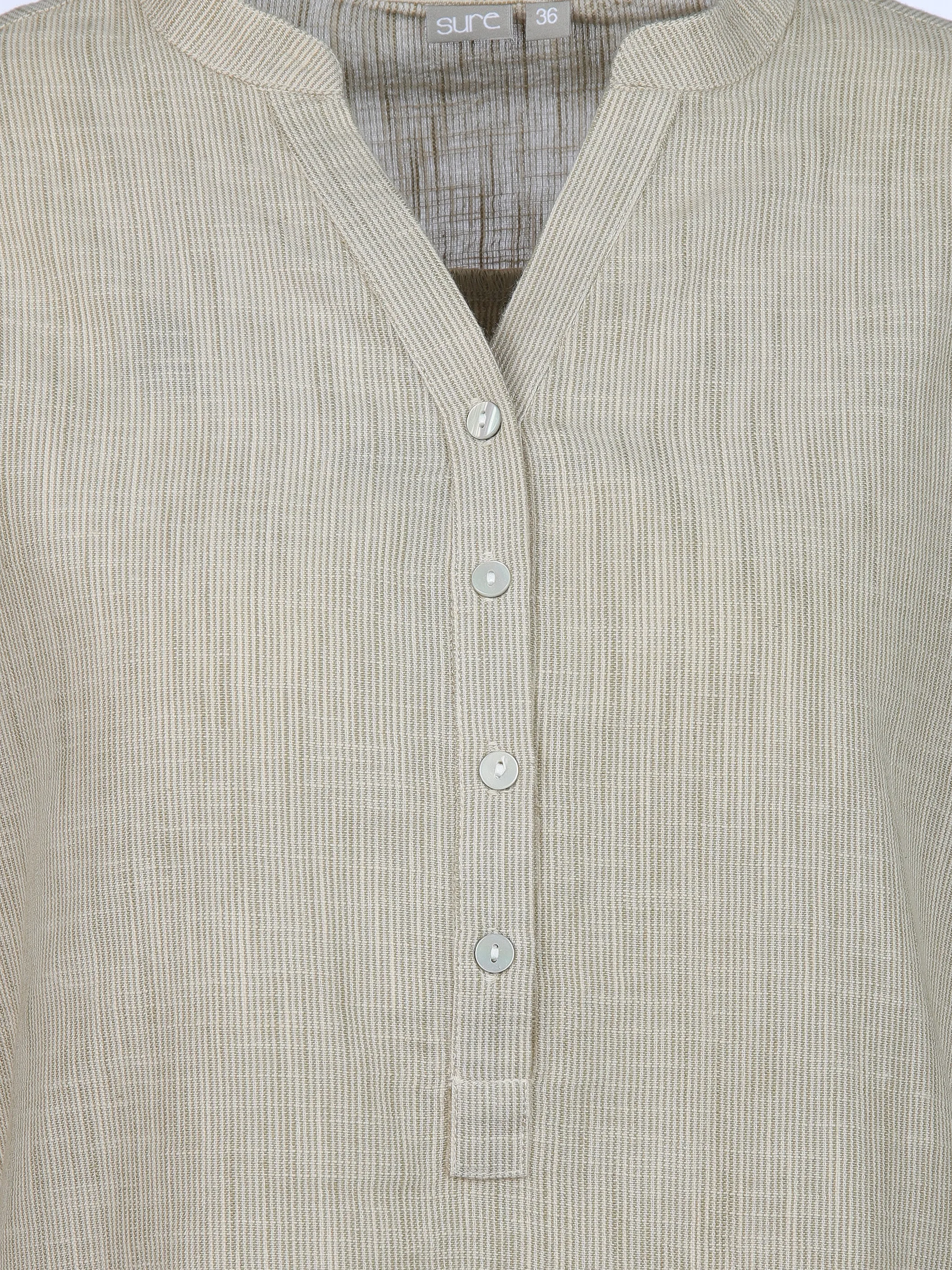 Sure Da-Bluse m. Knöpfen Oliv 905170 OLIVE 3 Sure Da-Bluse m. Knöpfen Oliv 905170 OLIVE 3