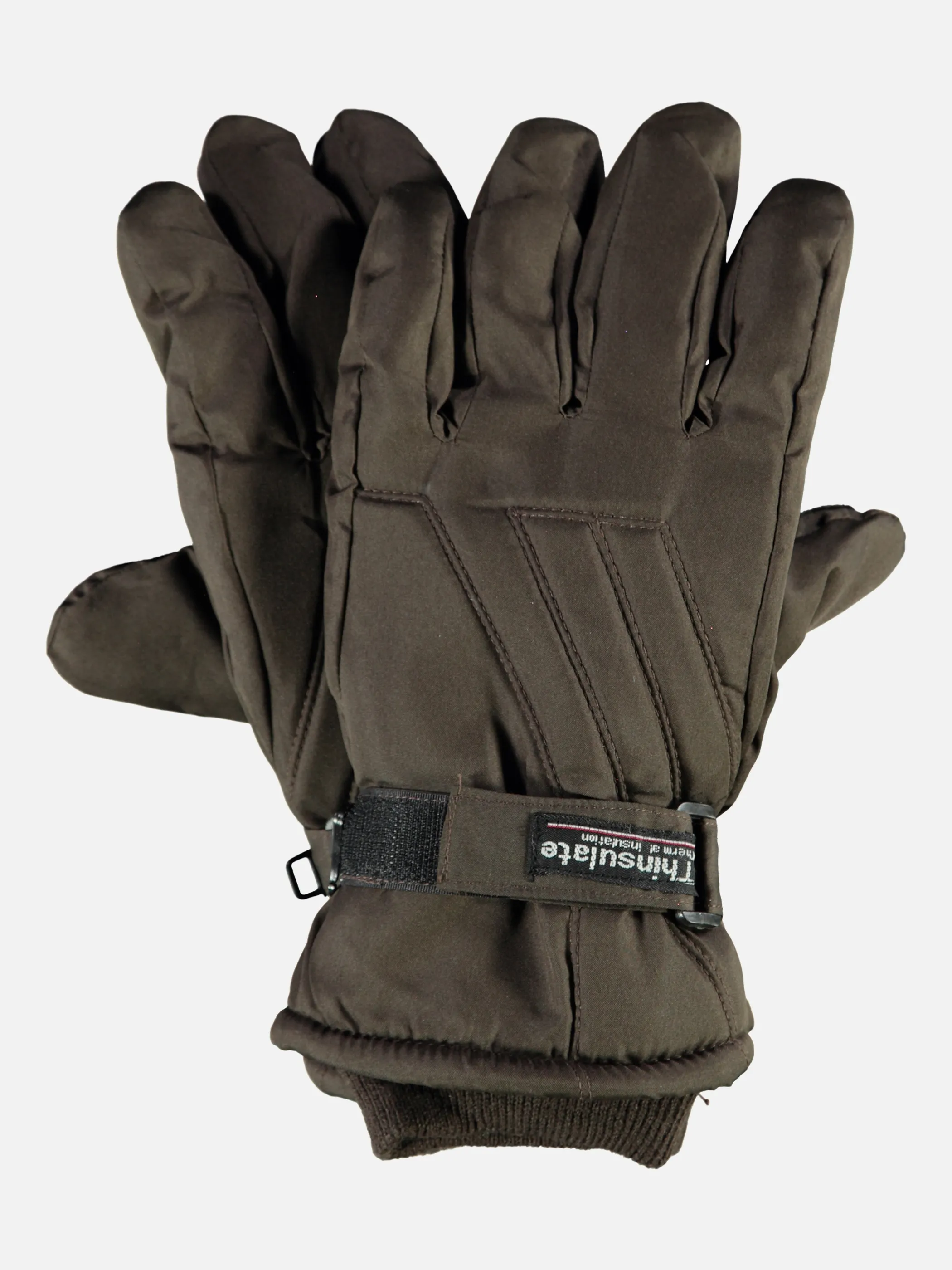 Erw-Skihandschuh mit Klettvers Braun 850218 BRAUN 1