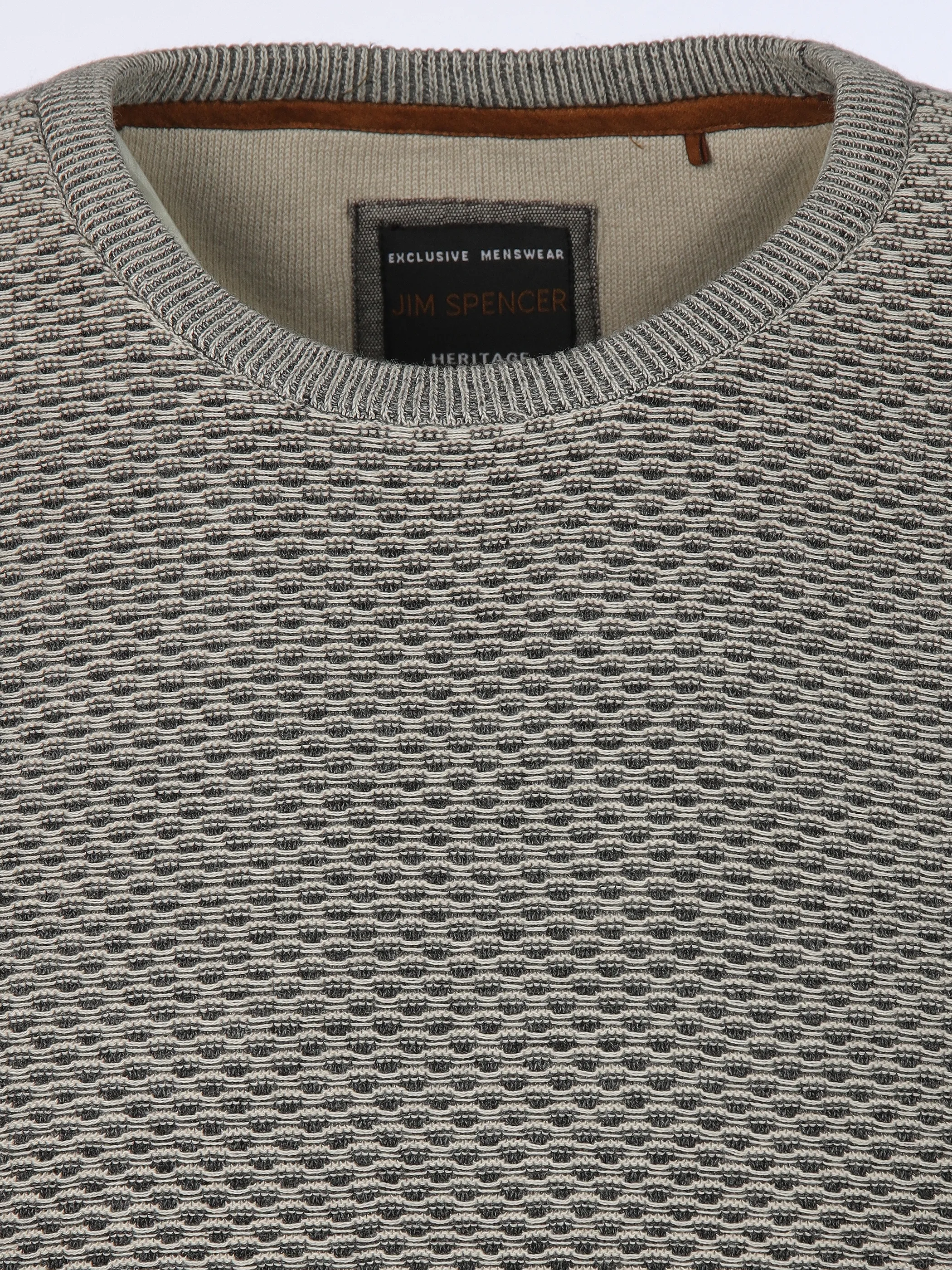 Jim Spencer He. Pullover Jacquard RH Weiß 913330 OFFWHITE 3