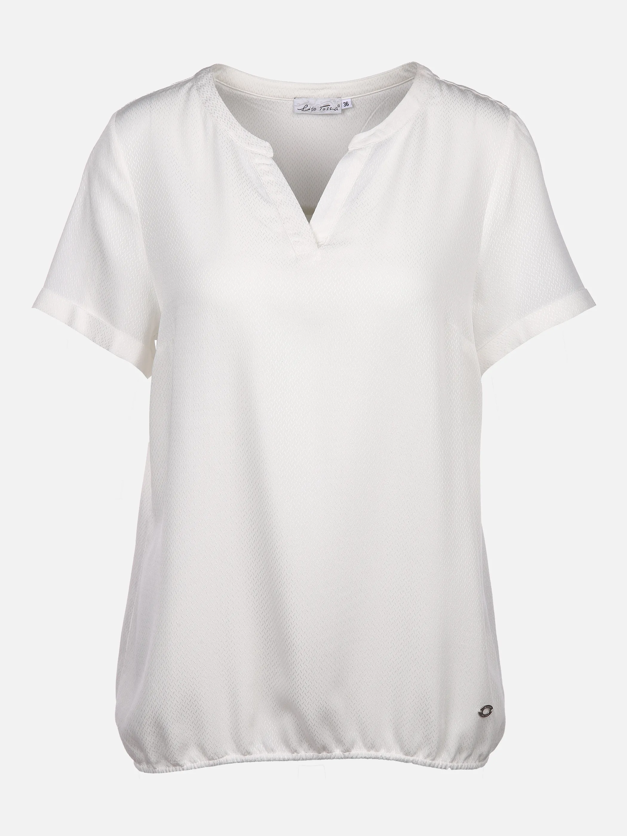 Lisa Tossa Da-Bluse 1/2 Arm Weiß 853332 SAND 1