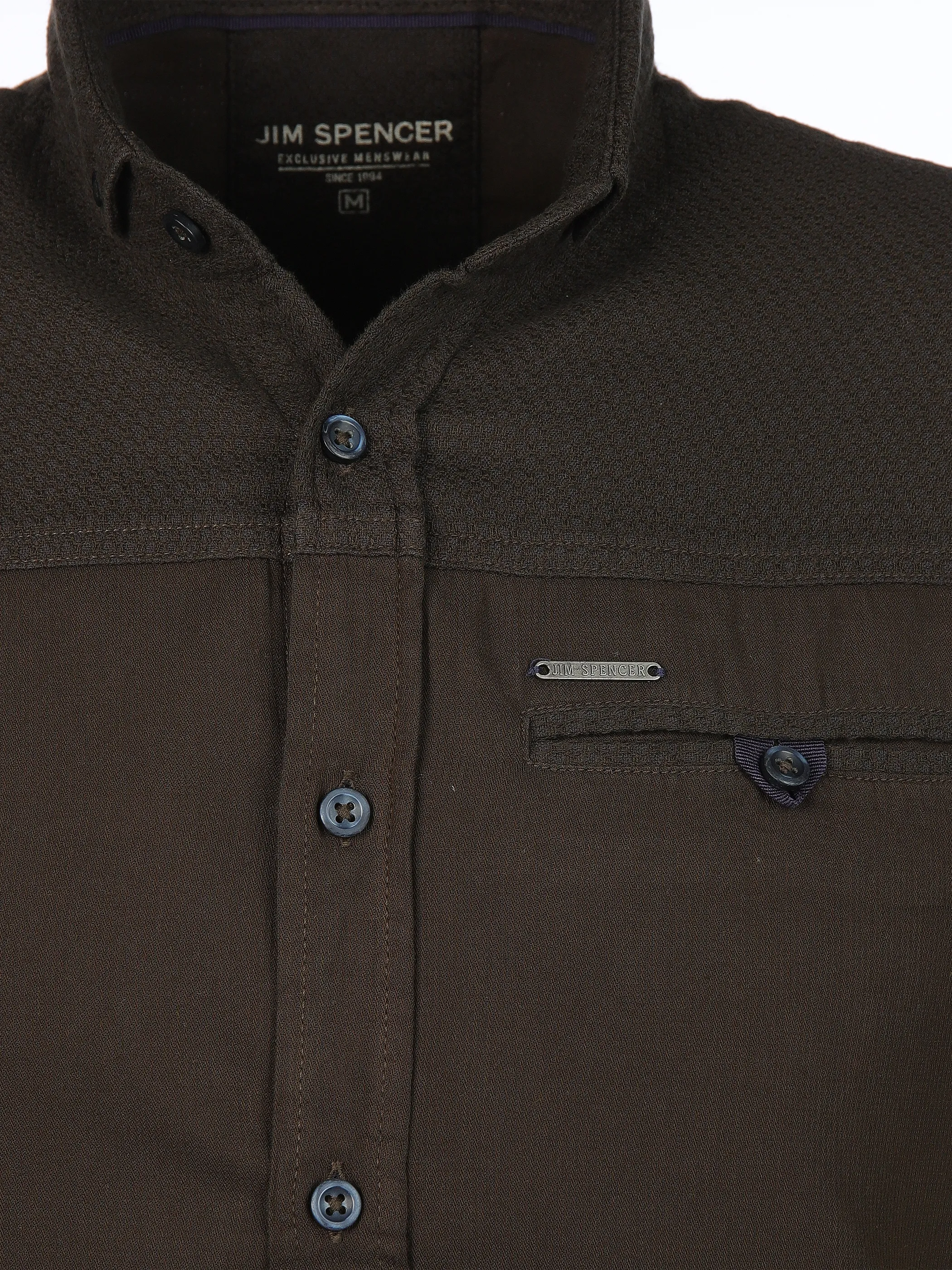 Jim Spencer He. Freizeithemd 1/2 Arm cut+sewn Braun 905125 ORANGE 3 Jim Spencer He. Freizeithemd 1/2 Arm cut+sewn Braun 905125 ORANGE 3