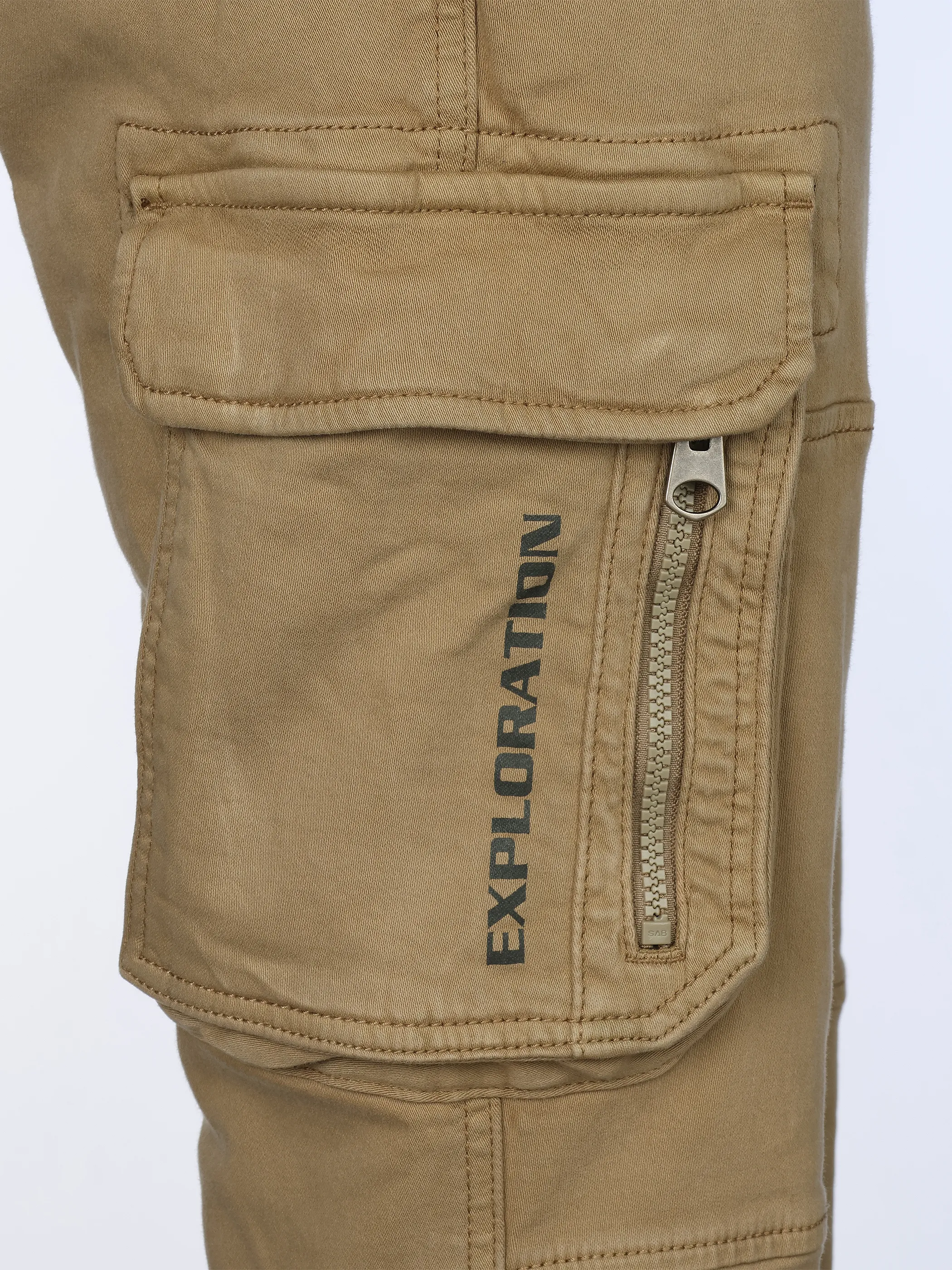 Southern Territory He. Jogg-Cargohose Schlupfbund Beige 932403 BEIGE 4