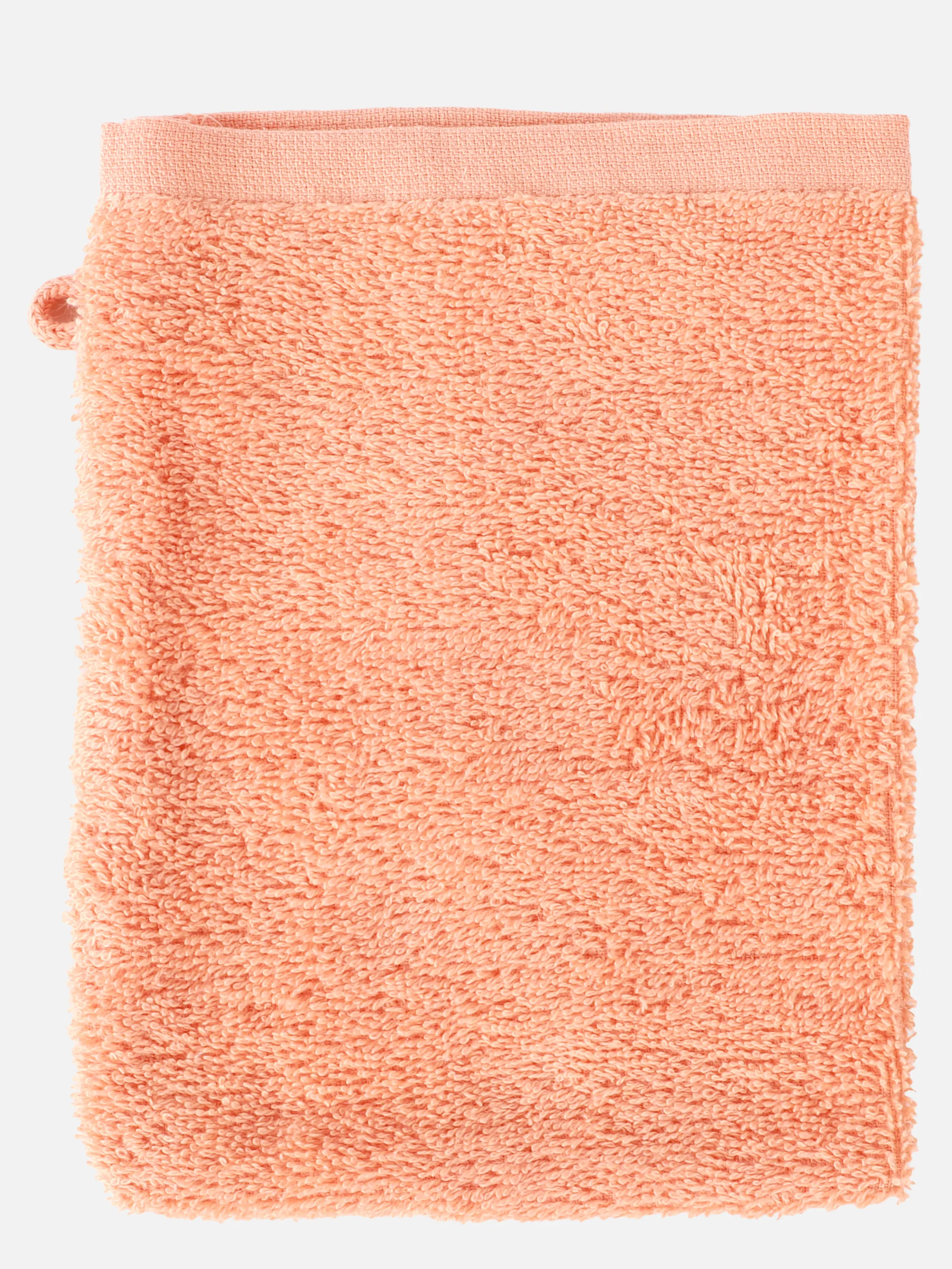 Dream House Waschhandschuh uni Orange 921254 14-1227 1