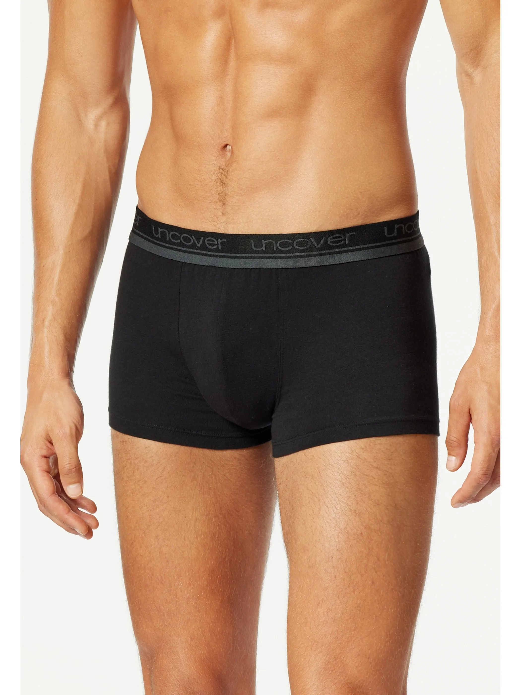 UNCOVER by Schiesser 173905 3PACK Shorts Schwarz 913983 000 3