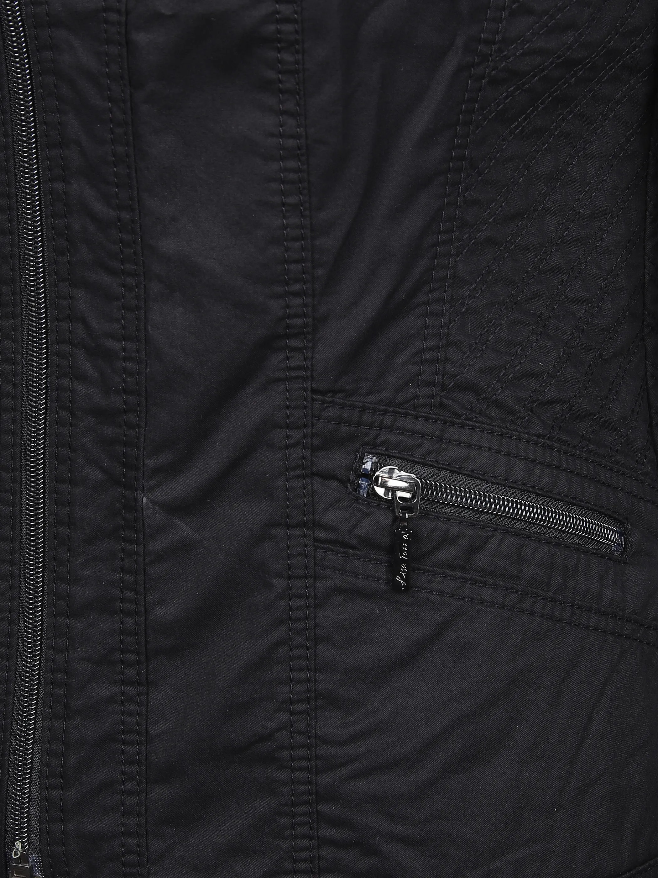 Lisa Tossa Da-Baumwolljacke Schwarz 890320 SCHWARZ 4