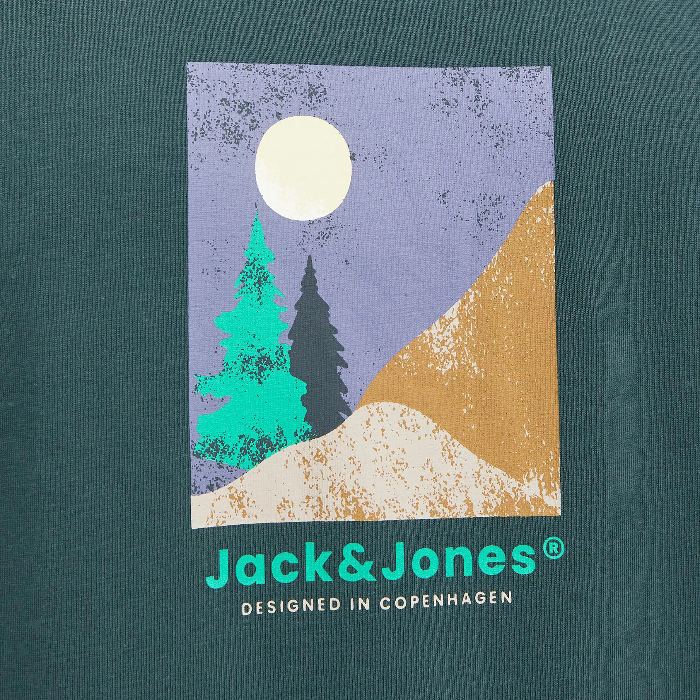 Jack Jones 12242048 JORSILVERLAKE GRAPHIC Grün 883653 283238 3