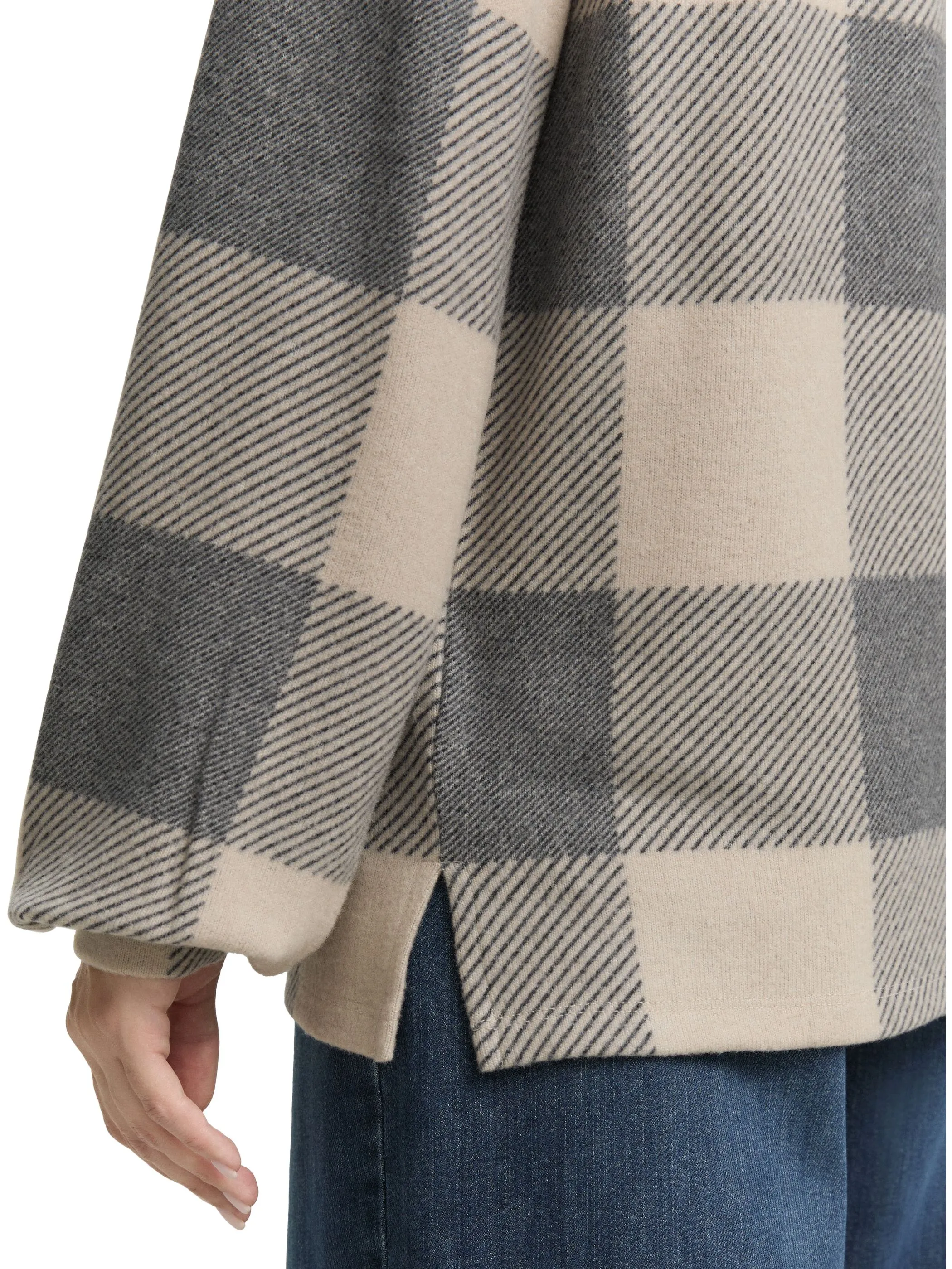 Tom Tailor 1044923 T-shirt cosy crew neck Beige 903060 38731