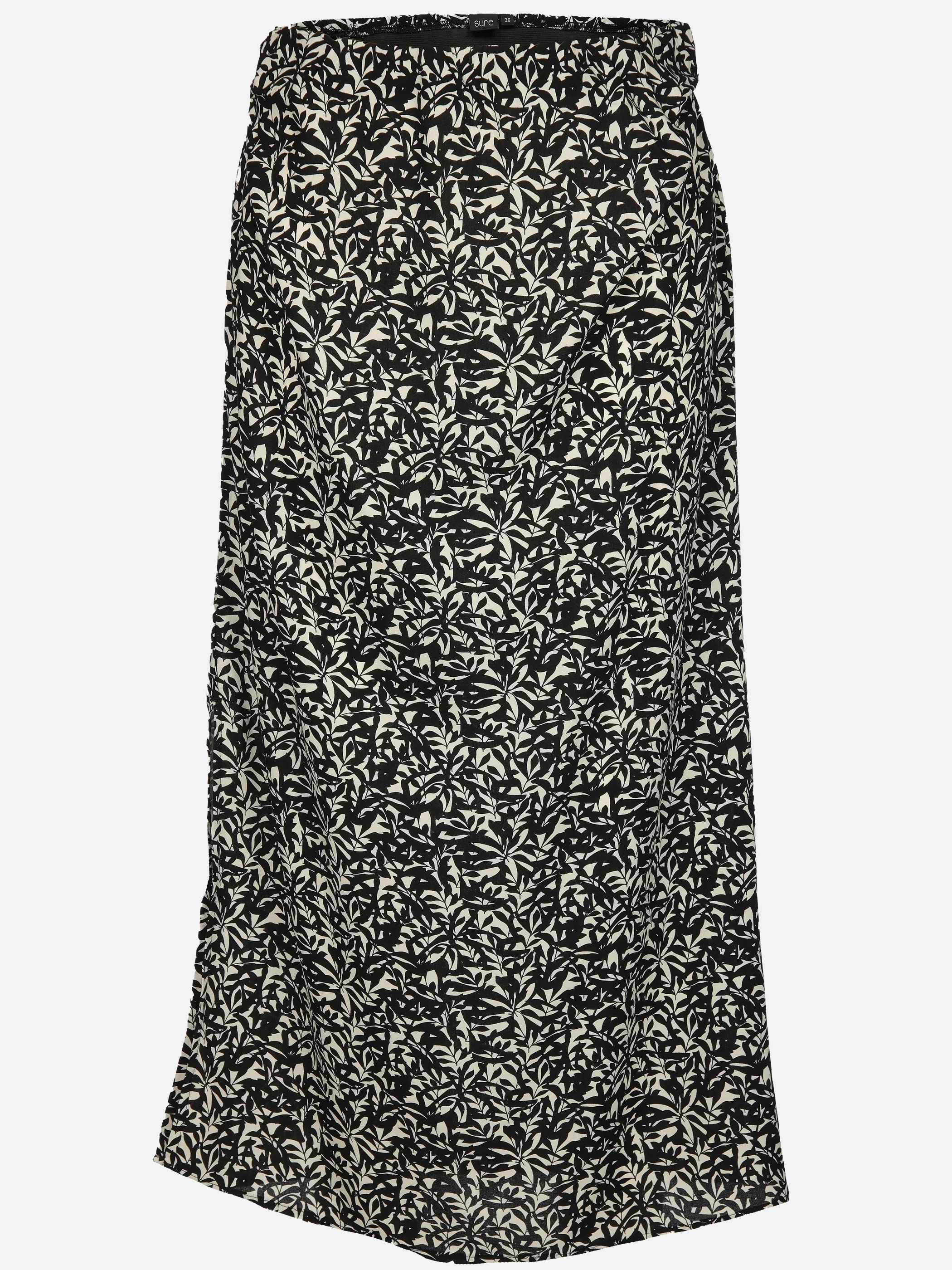 Sure Da-Maxi-Rock Weiß 911262 LEAF PRINT 1 Sure Da-Maxi-Rock Weiß 911262 LEAF PRINT 1