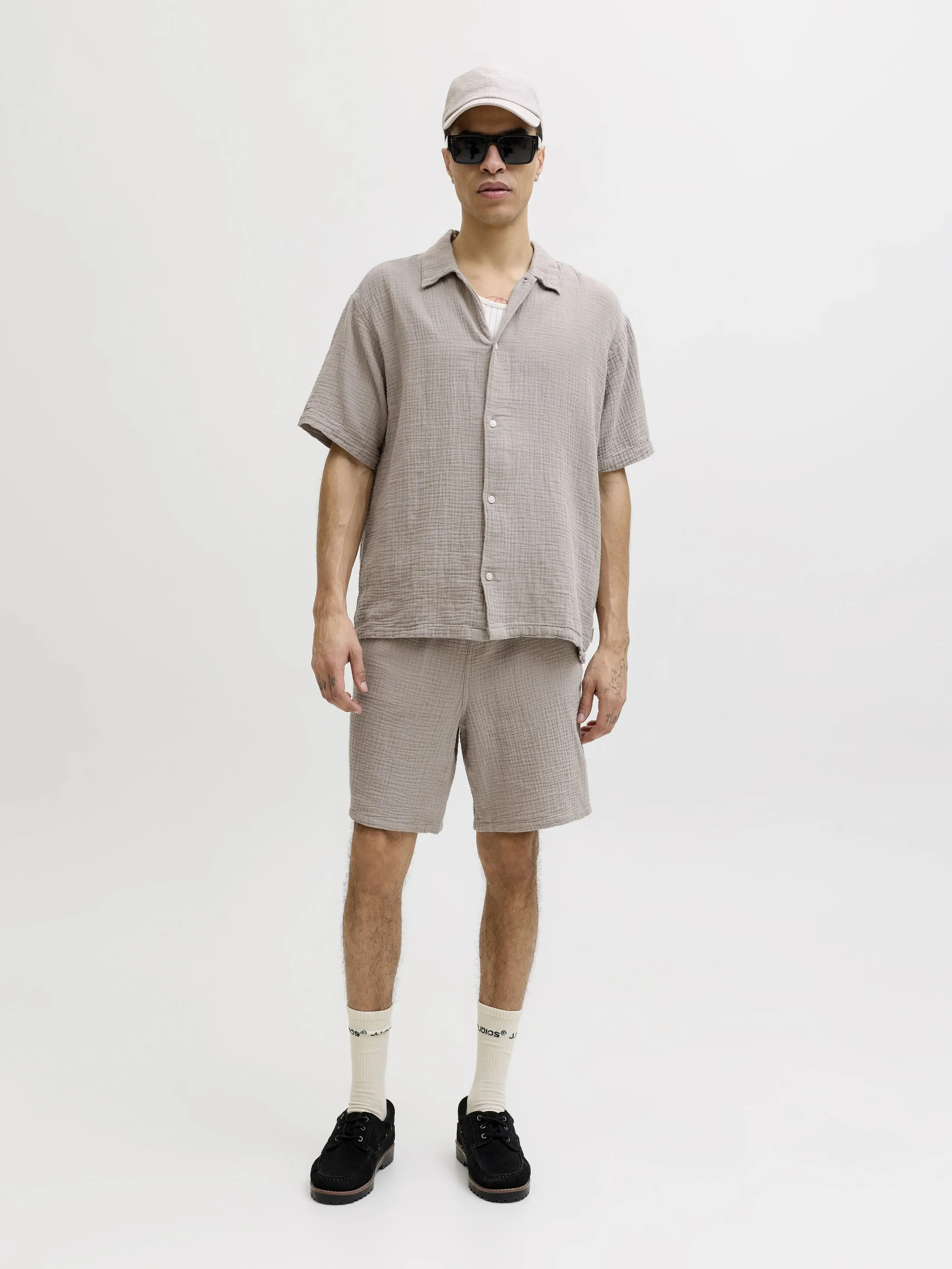 Jack Jones 12274758 JPSTJAIDEN PATRAS JOG Grün 907133 176620 1