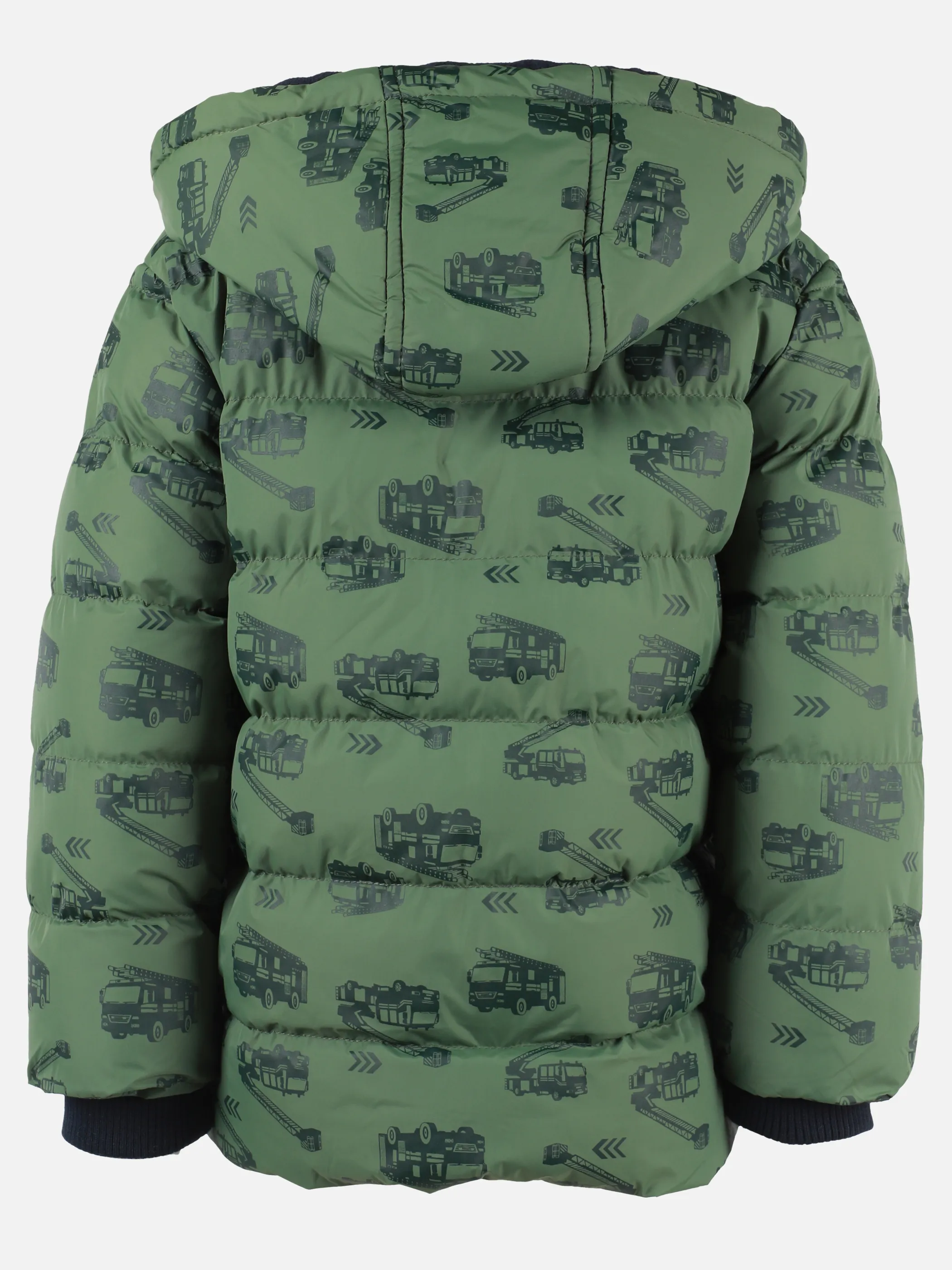Stop + Go KJ Jacke mit Dino AOP mit Kapuze in grün Grün 899734 GRÜN 2 Stop + Go KJ Jacke mit Dino AOP mit Kapuze in grün Grün 899734 GRÜN 2