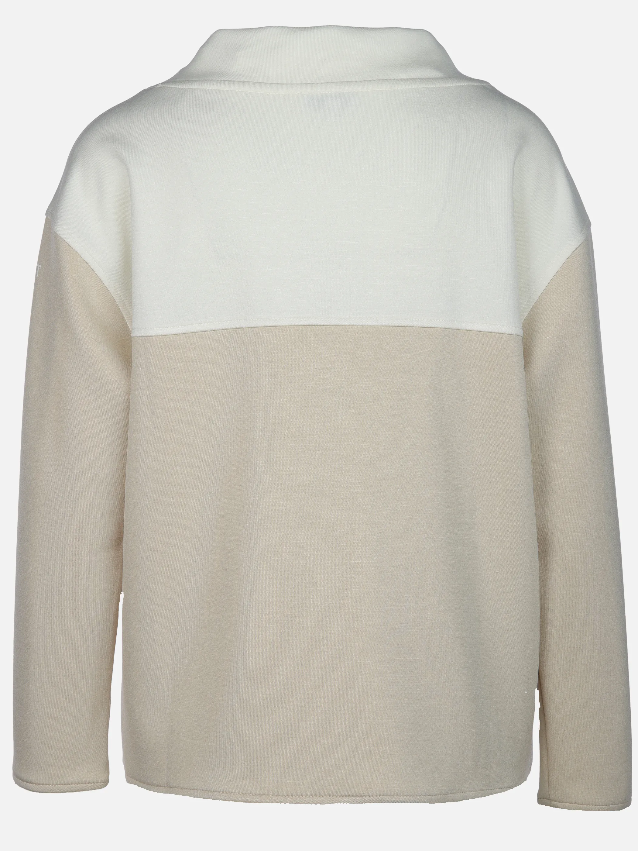 Lisa Tossa Da-Sweatshirt m. Stehkragen Beige 892119 FRENCH 2