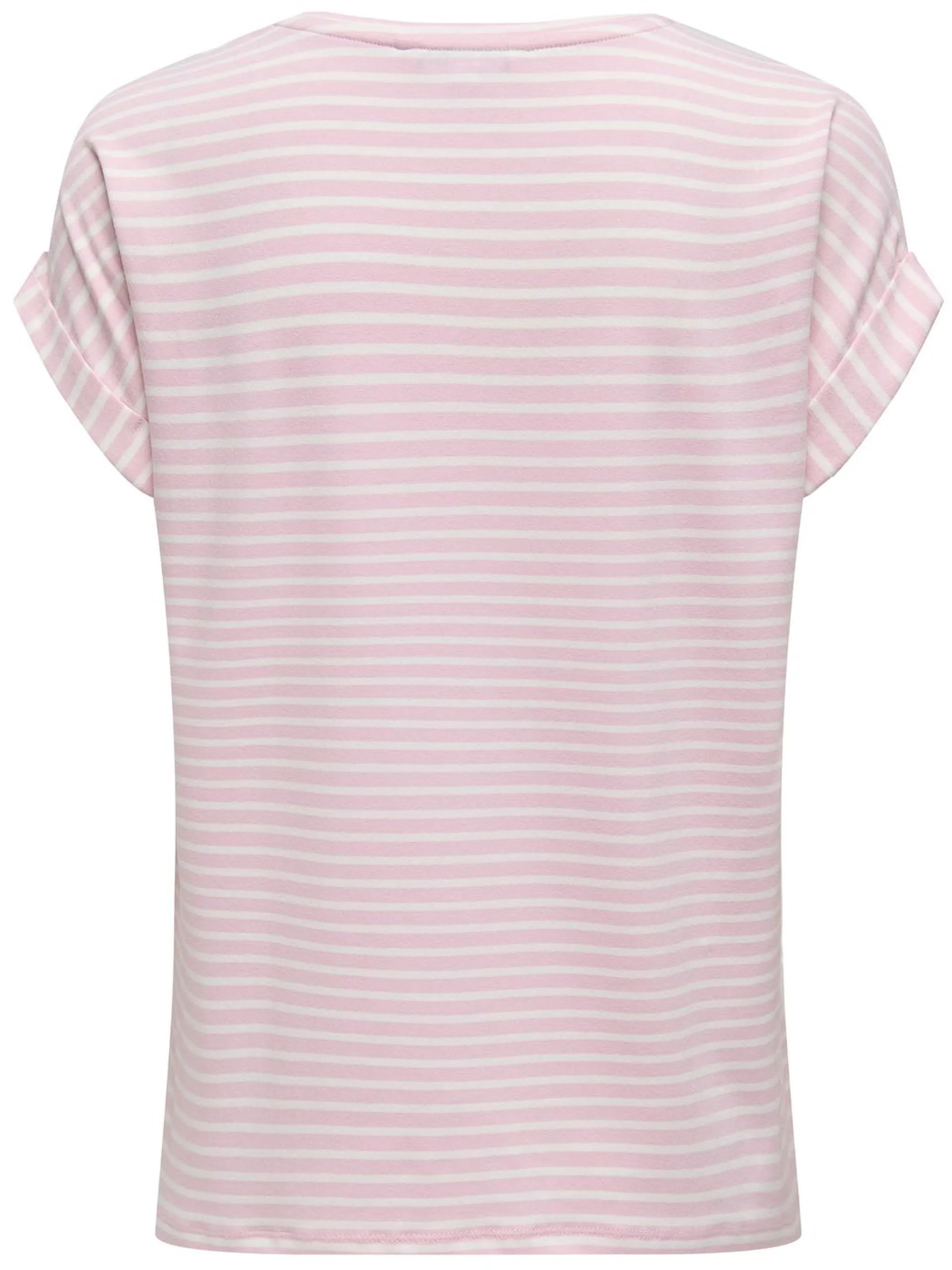 Only 15206243 ONLMOSTER STRIPE S/S Pink 846495 222912001 2