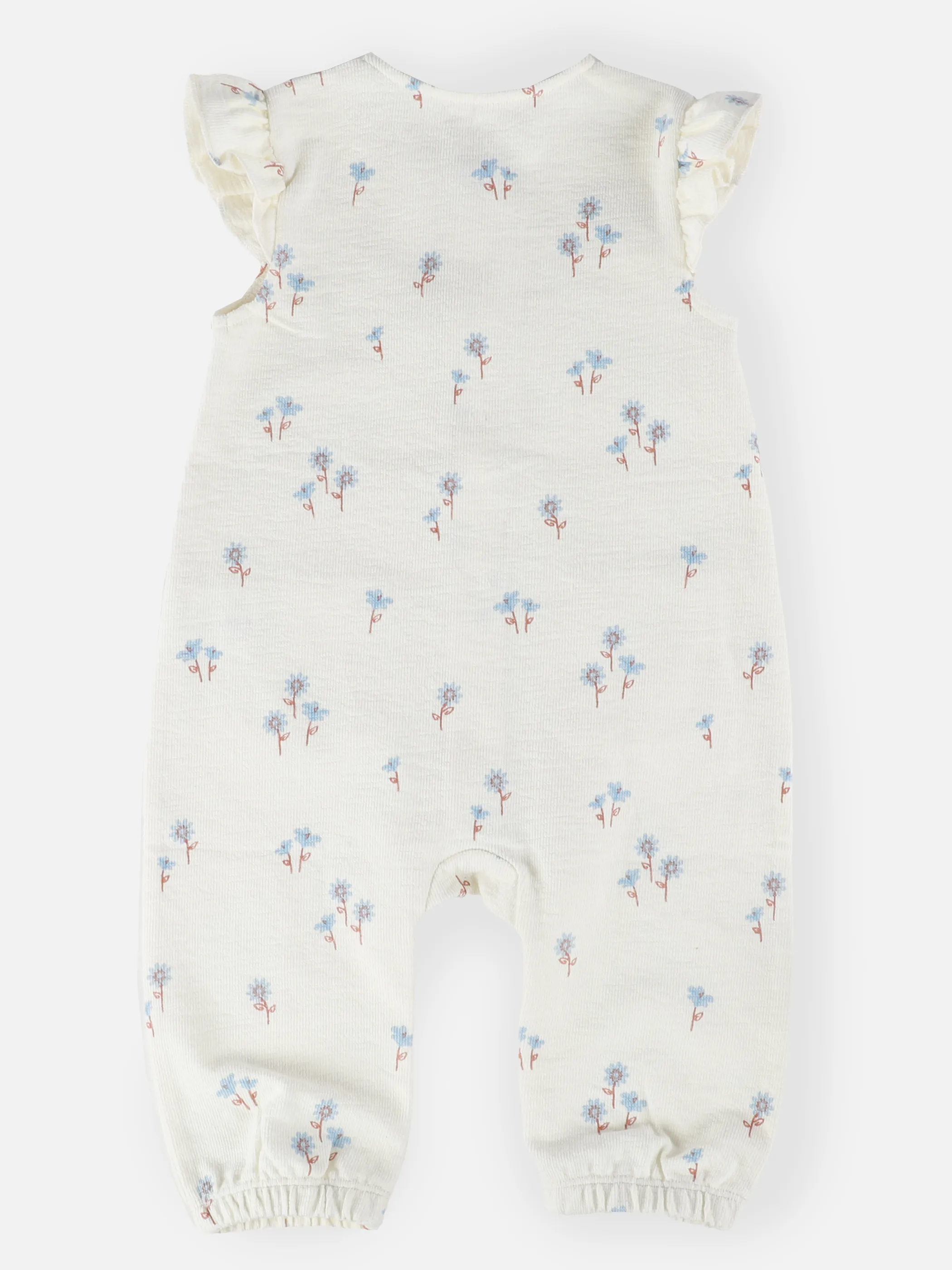 Bubble Gum BM Strampler mit Blumen AOP in ecru Weiß 908463 ECRU 2
