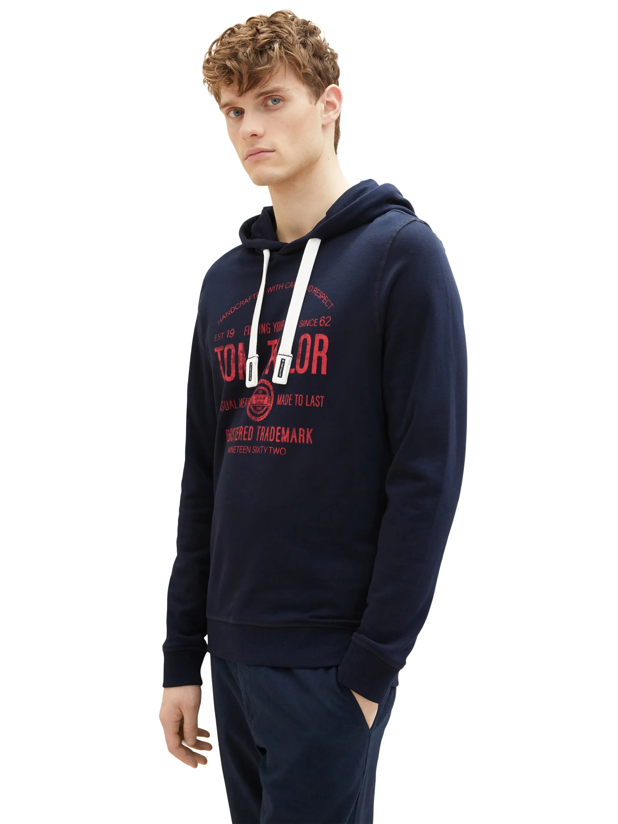 Tom Tailor 1038605 hoodie with print Blau 880532 10668 4 Tom Tailor 1038605 hoodie with print Blau 880532 10668 4