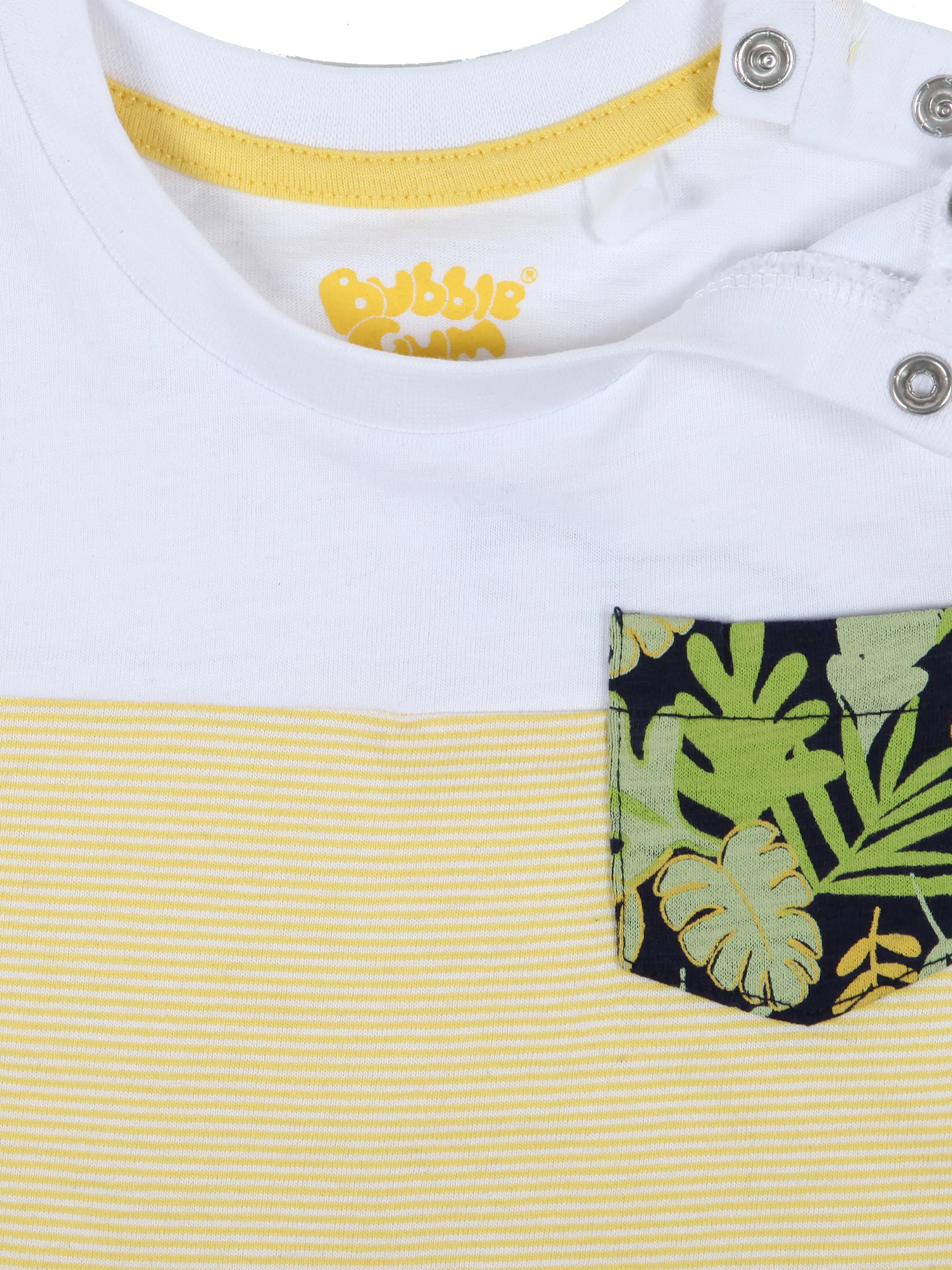 Bubble Gum BB TShirt weiß + d.blau, ocker Weiß 853641 WEIß 3 Bubble Gum BB TShirt weiß + d.blau, ocker Weiß 853641 WEIß 3