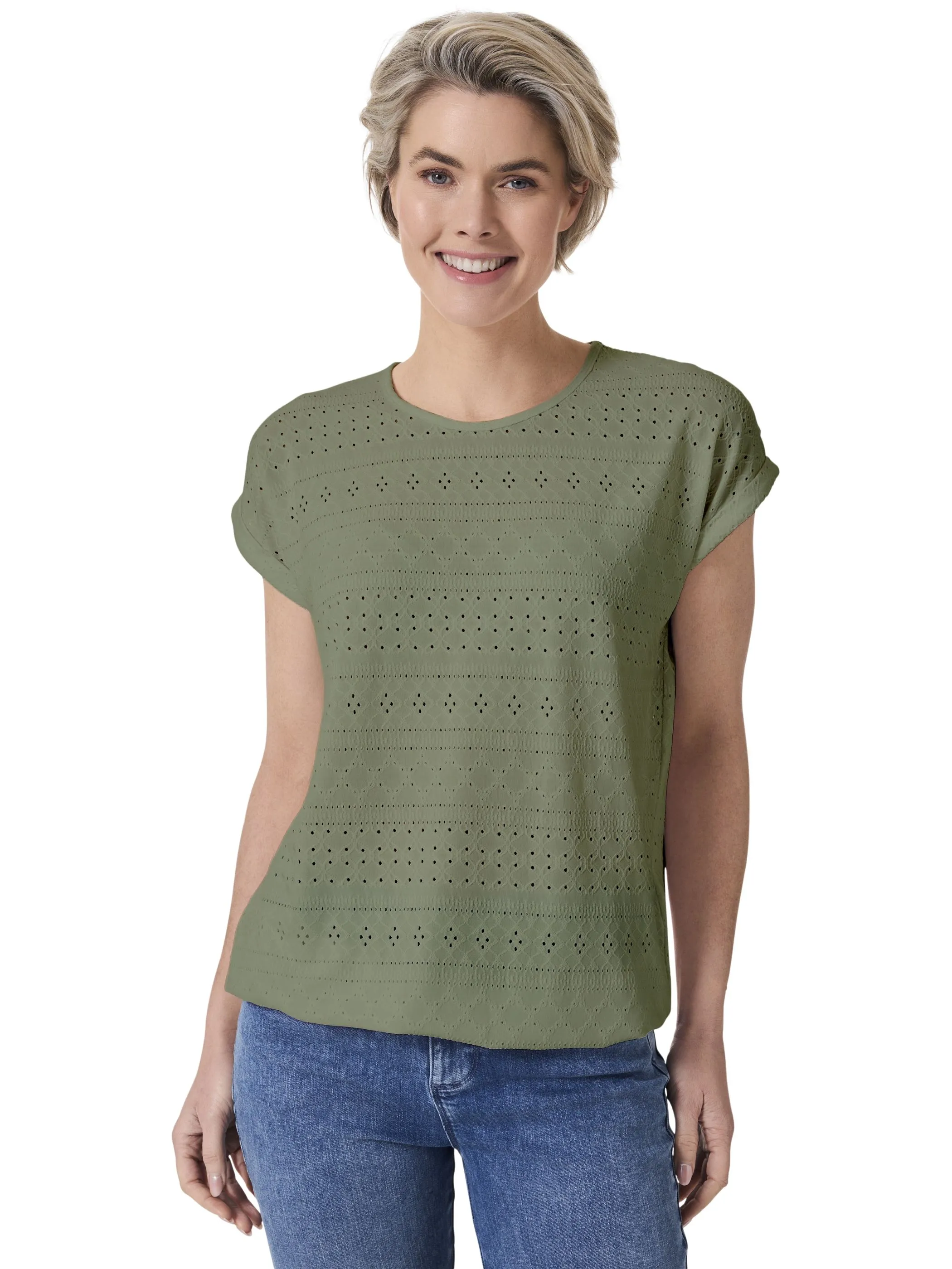 Stooker DOB 23160020005158 Da. T-Shirts / Grün 911339 5158 4